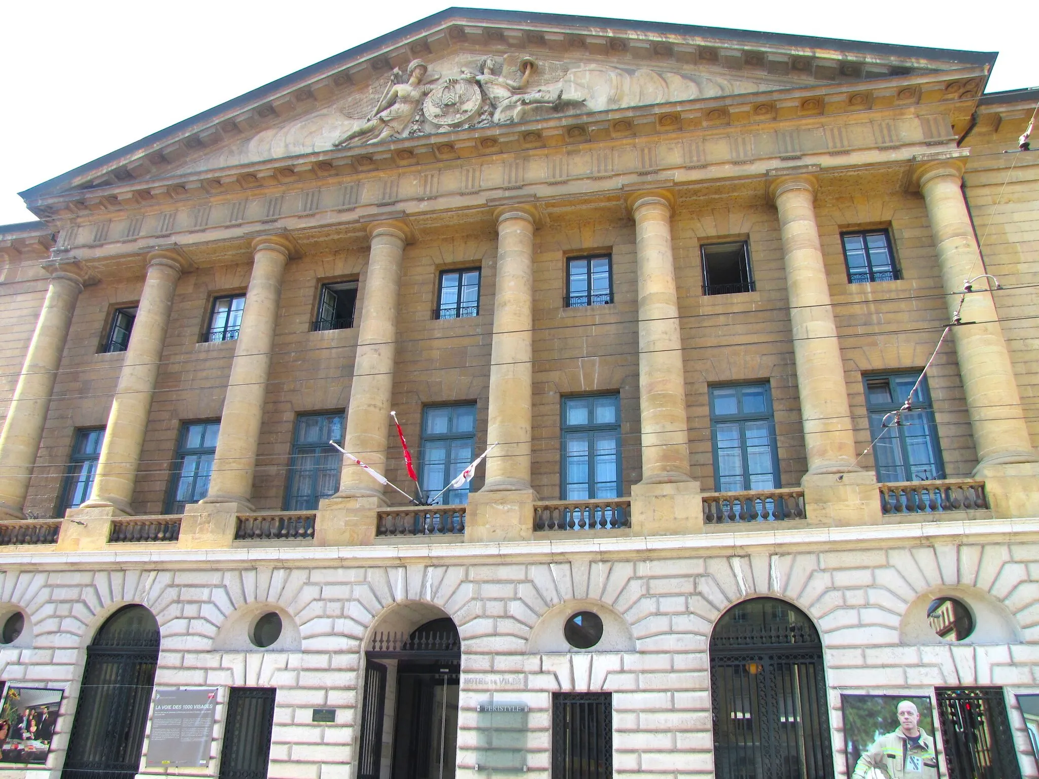 Photo showing: City hall of Neuchâtel