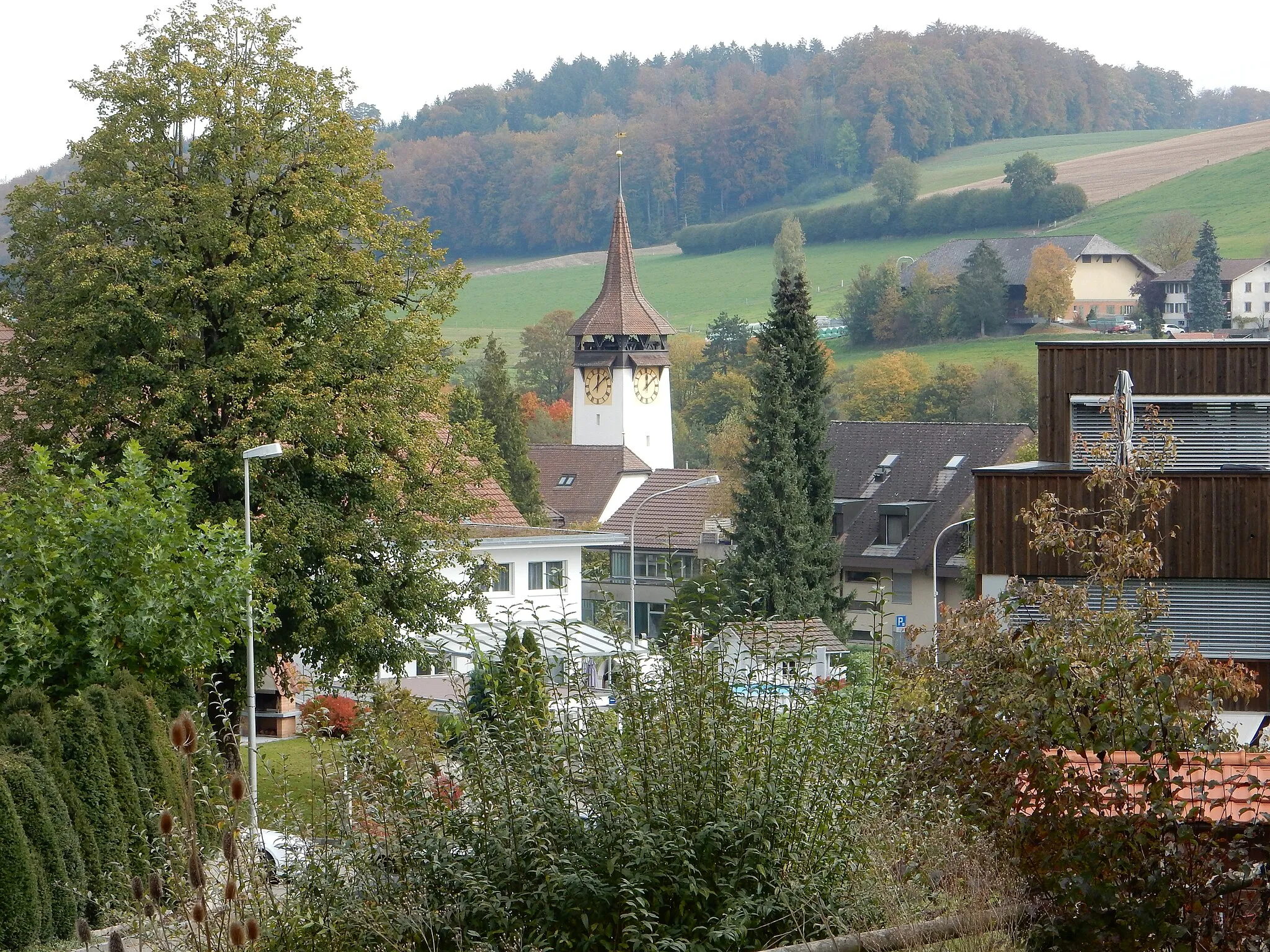 Photo showing: Oberwangen (Kanton Bern, Schweiz): Kirche