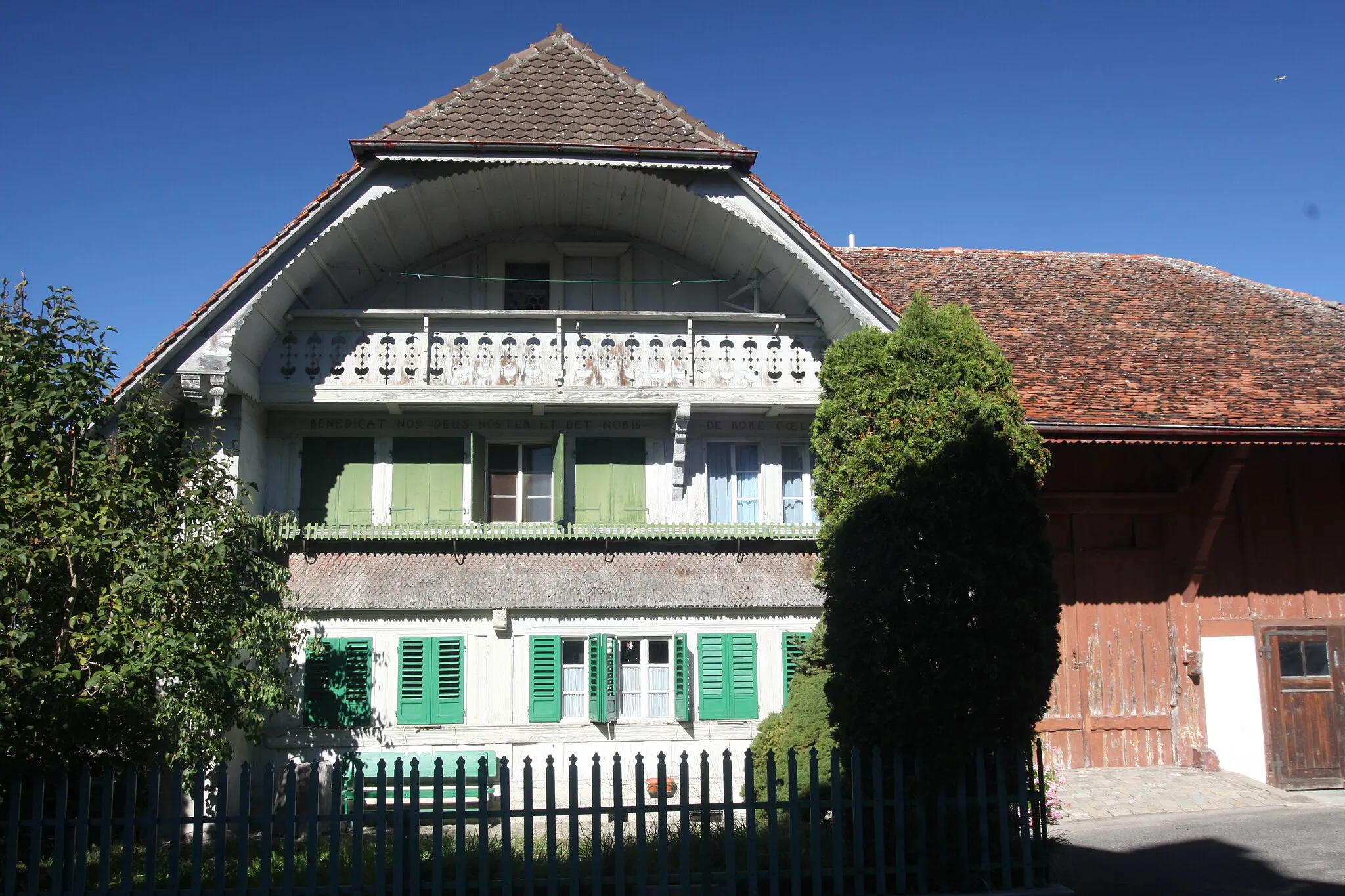 Photo showing: Old Rectory, Route de l’ Église 72, Praroman-Le Mouret