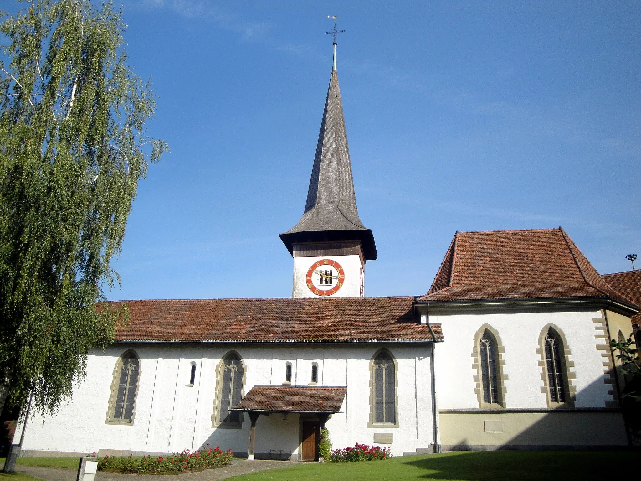 Photo showing: Köniz, Kirche der ehemaligen Komturei