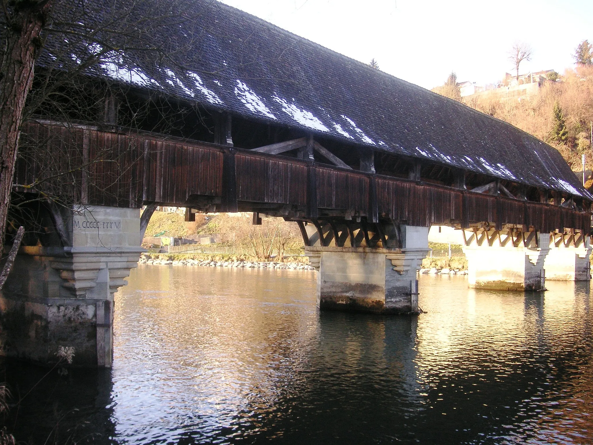 Photo showing: Neubrügg, built 1535, Bern/Kirchlindach, Switzerland