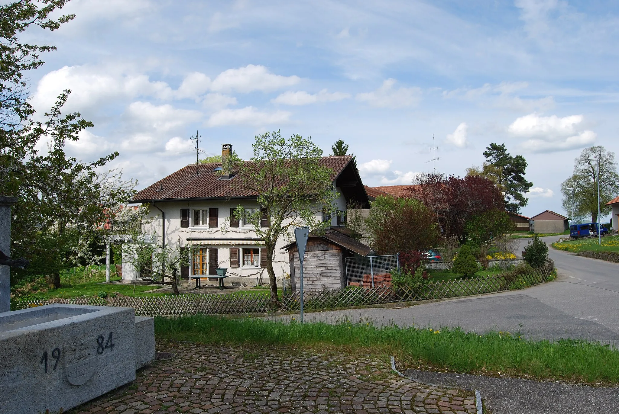 Photo showing: Rueyres-Saint-Laurent, municipality Le Glèbe, canton of Fribourg, Switzerland