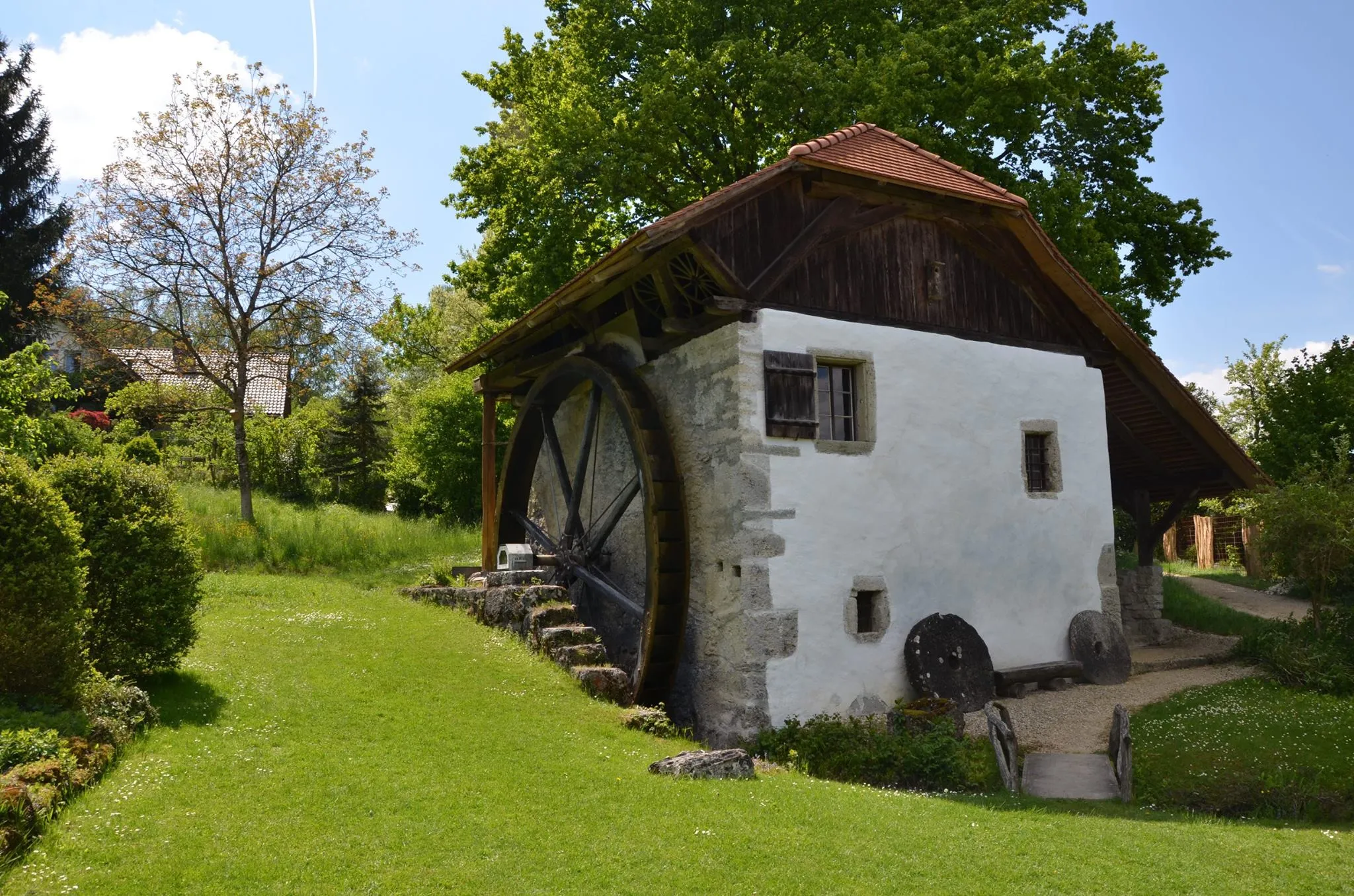 Photo showing: Alte Mühle in Büren an der Aare