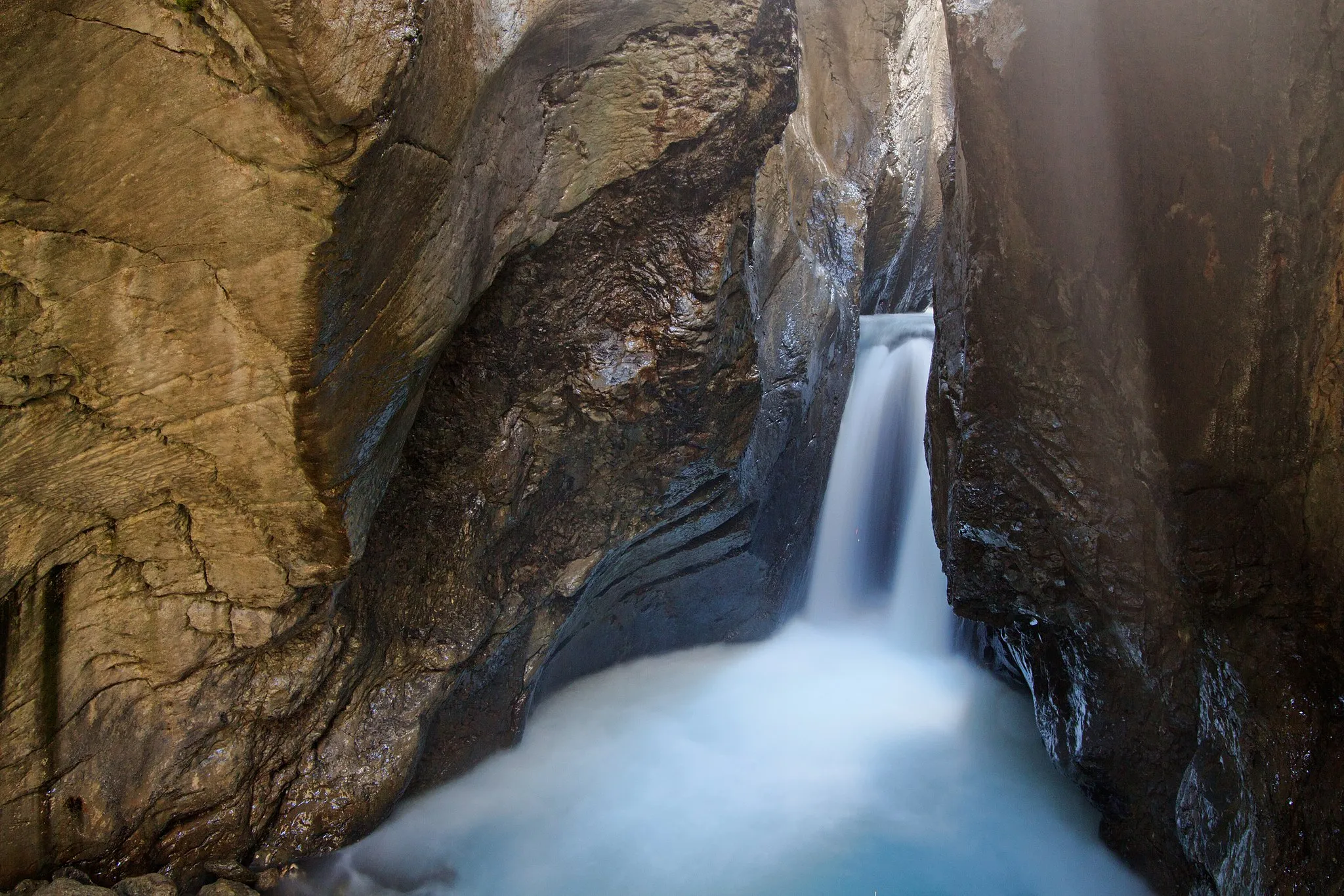 Photo showing: Rosenlauischlucht Falls