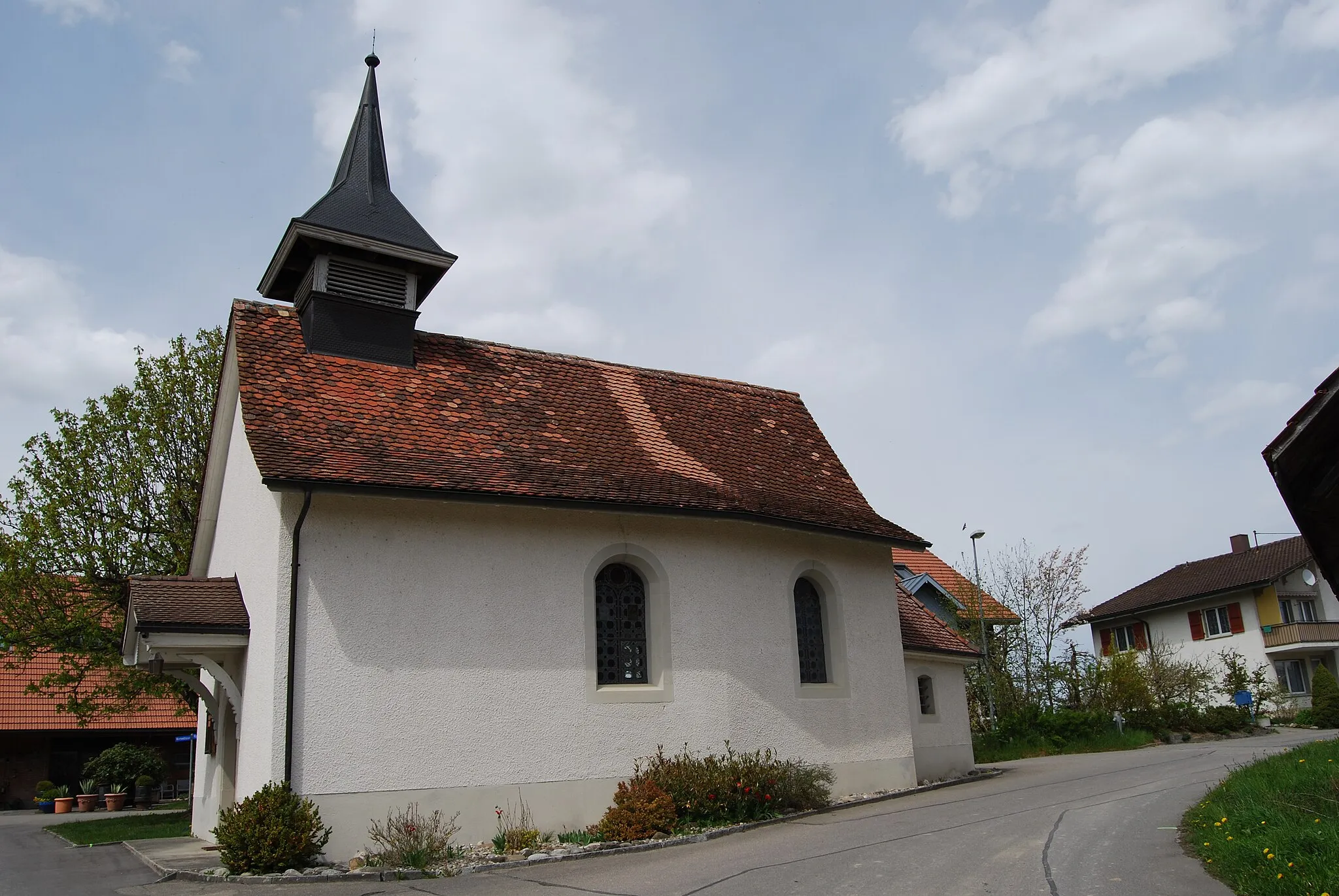 Photo showing: Chapel of Wallenbuch, municipality Gurmels, canton of Fribourg, Switzerland