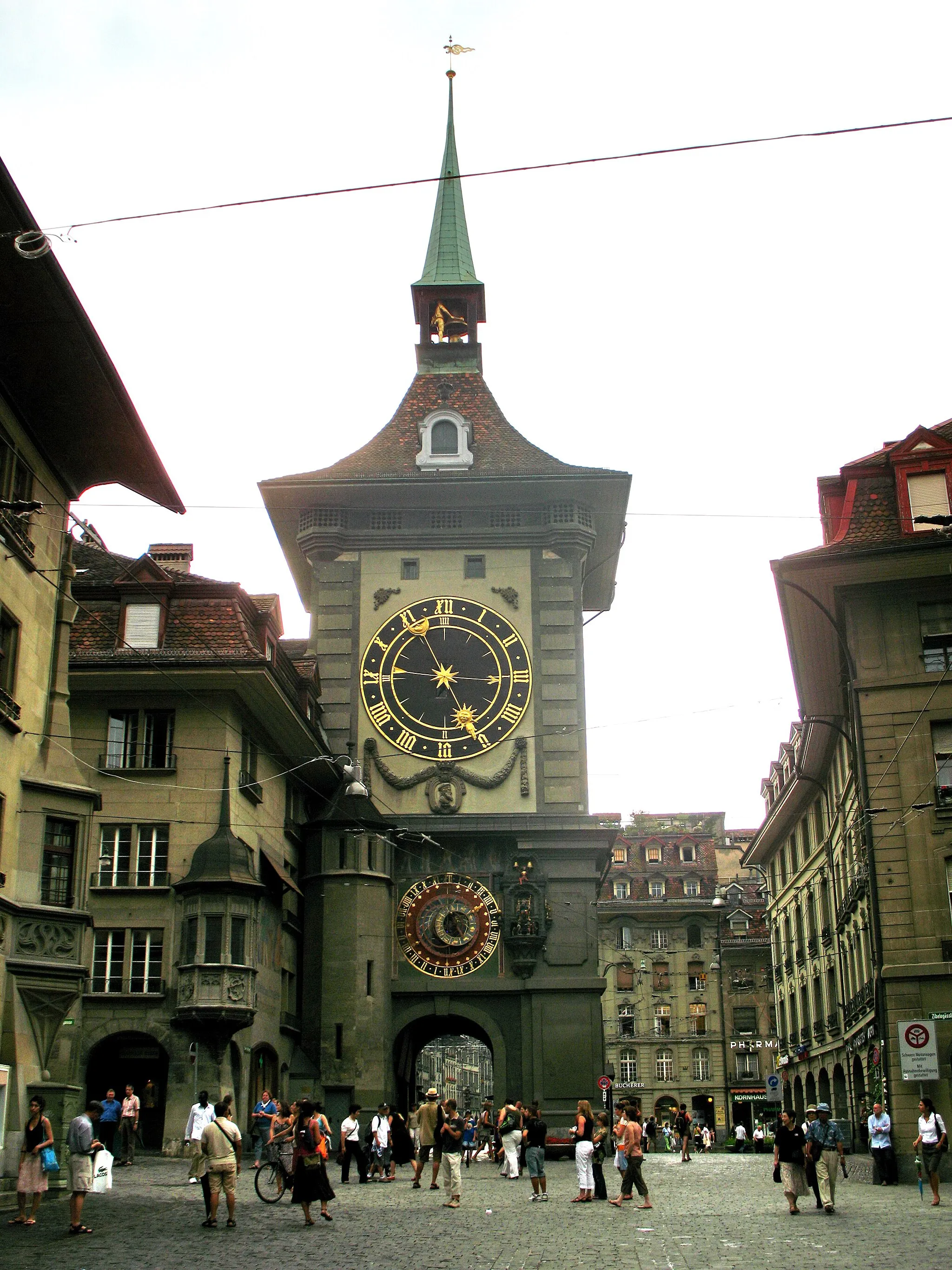Photo showing: Clocktower, Berne, Switzerland