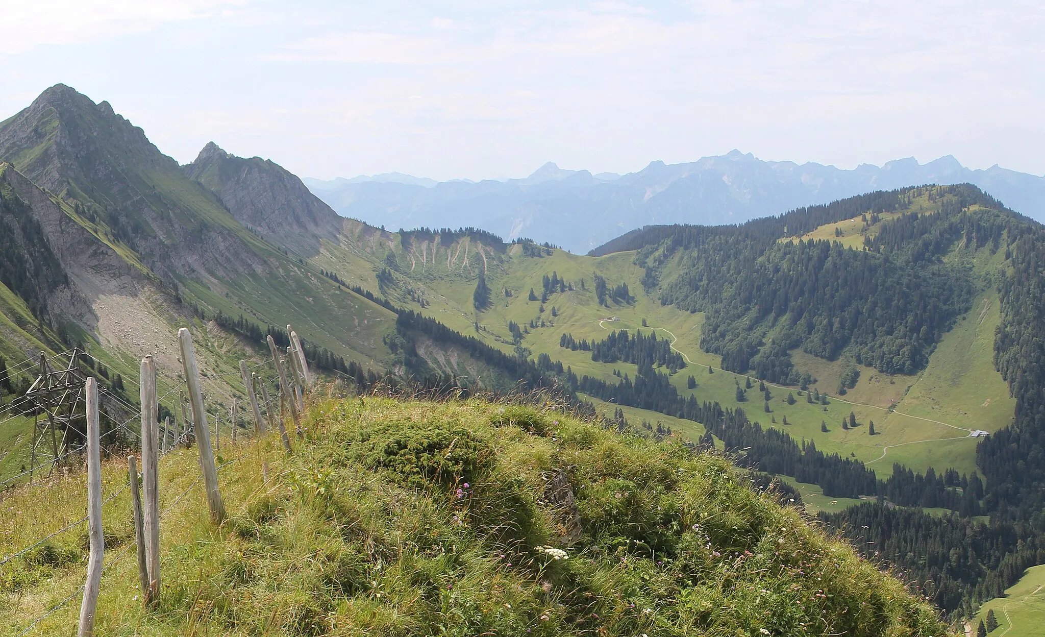 Photo showing: Panoramic view from the Col de Lys