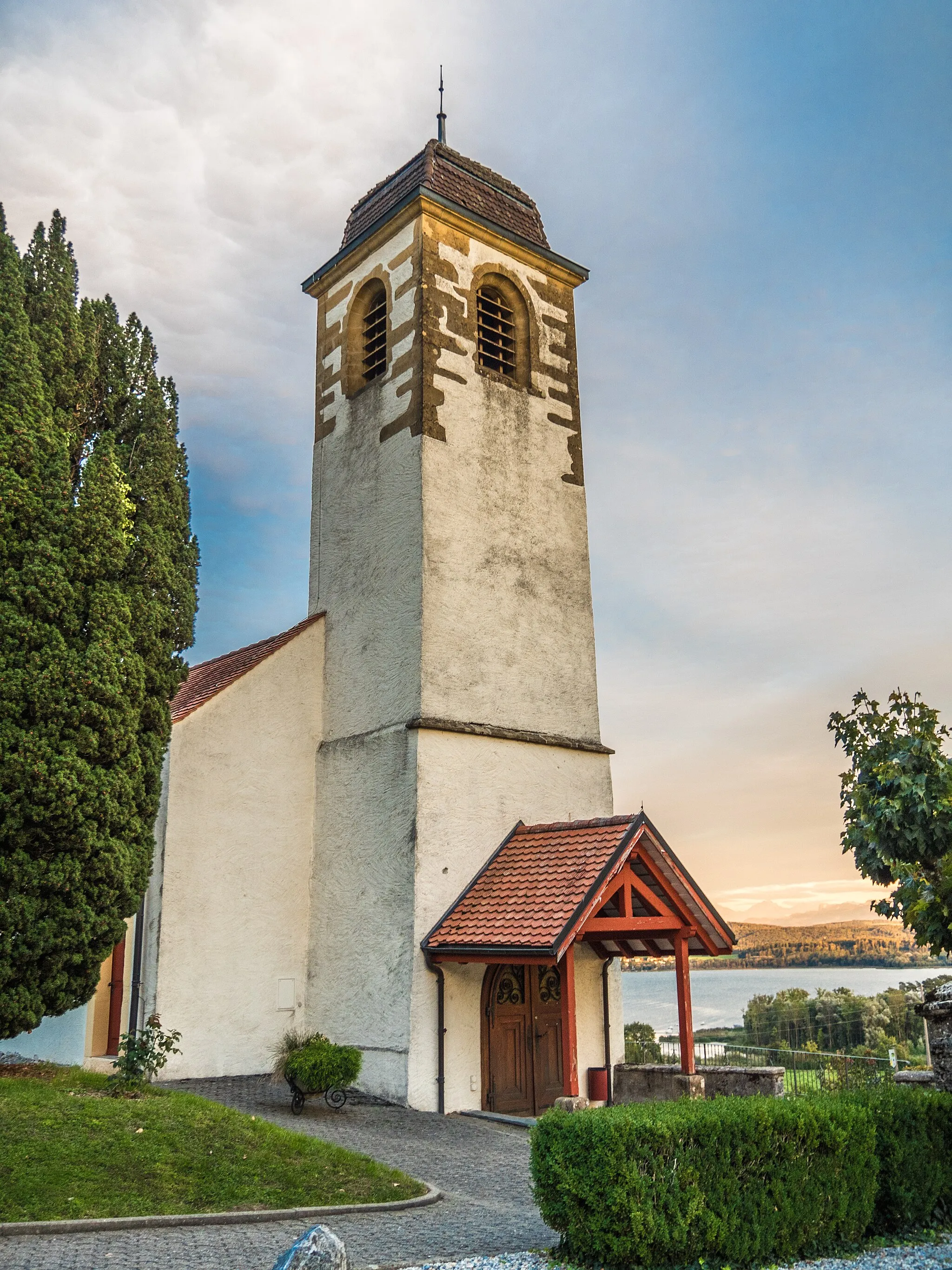 Photo showing: Historic Church, Bellerive, Canton of Vaud, Switzerland