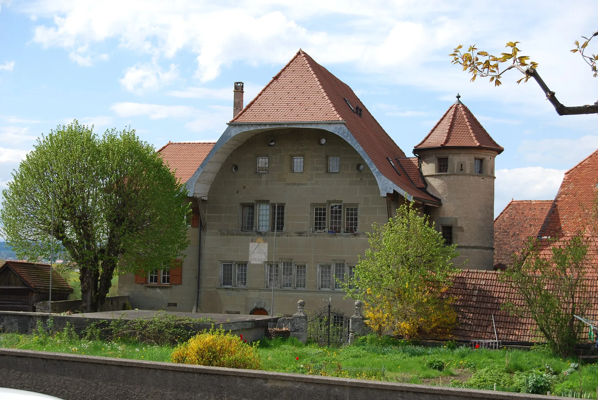 Photo showing: Castle Farvagny, canton of Fribourg, Switzerland