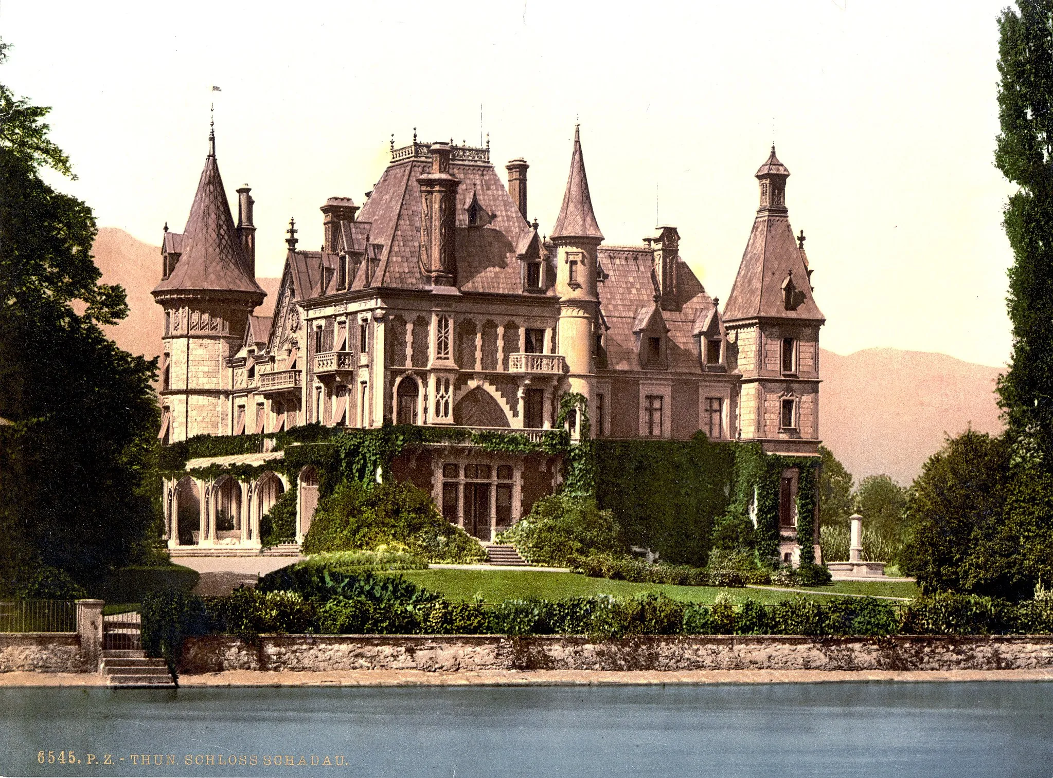 Photo showing: Schloss Schadau 1900.jpg