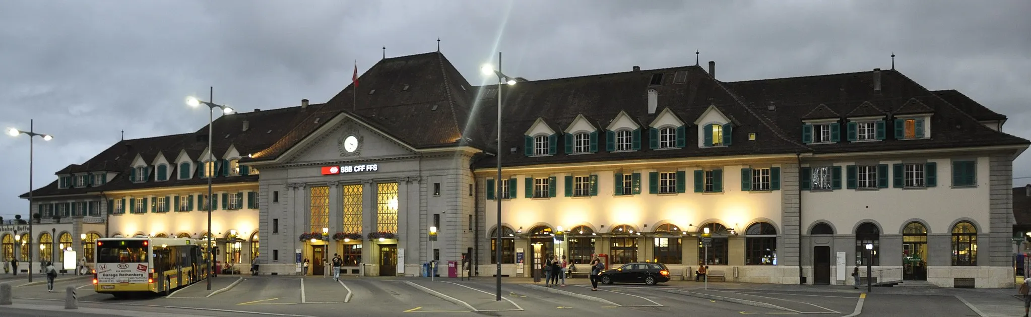Photo showing: Thun railway station