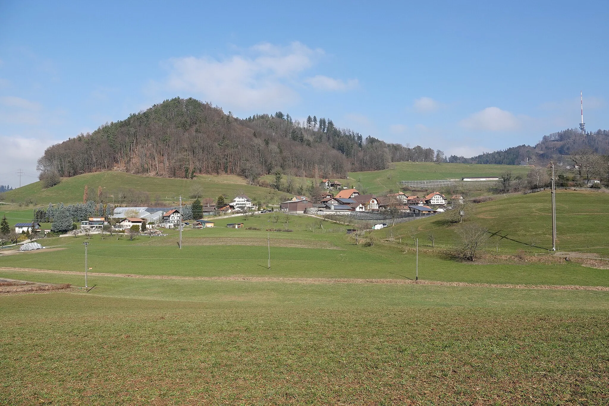 Photo showing: Flugbrunnen (Siedlung in der Gemeinde Bolligen)