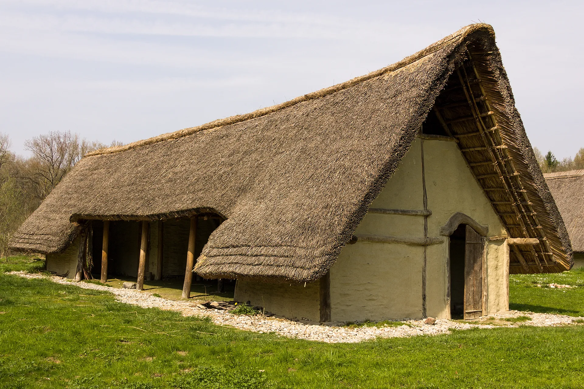 Photo showing: Pfahlbauerhaus in Gletterens (FR)