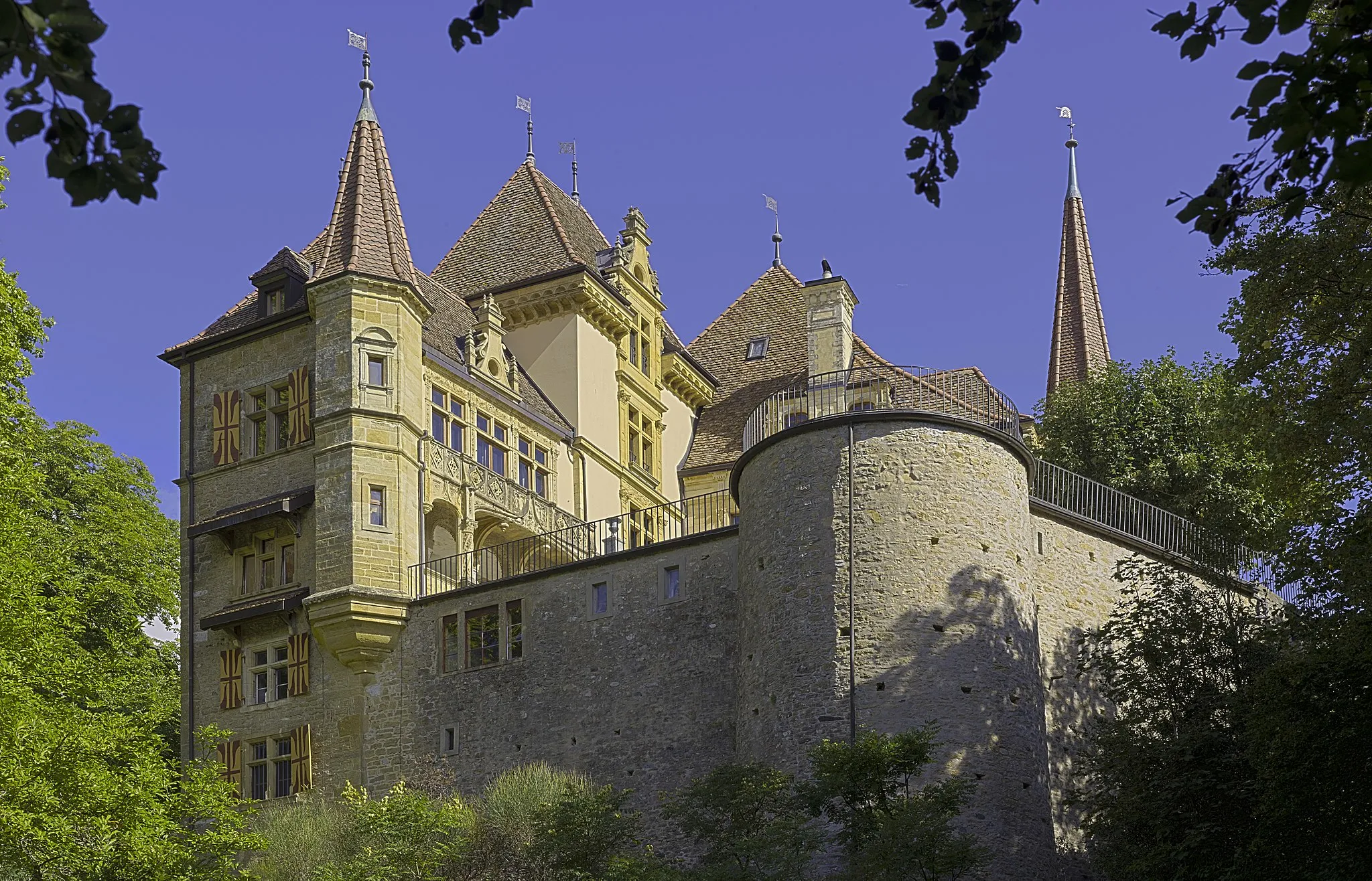 Photo showing: Gorgier, Château de Gorgier