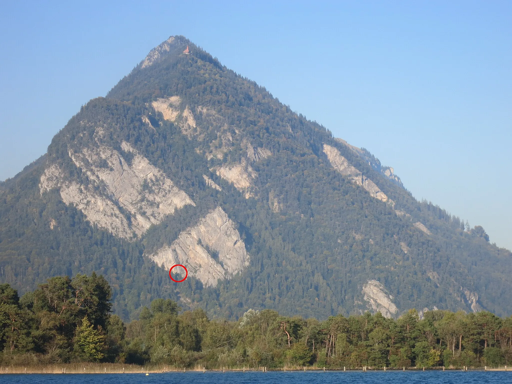 Photo showing: Artilleriewerk Kammfluh, Interlaken BE, Schweiz