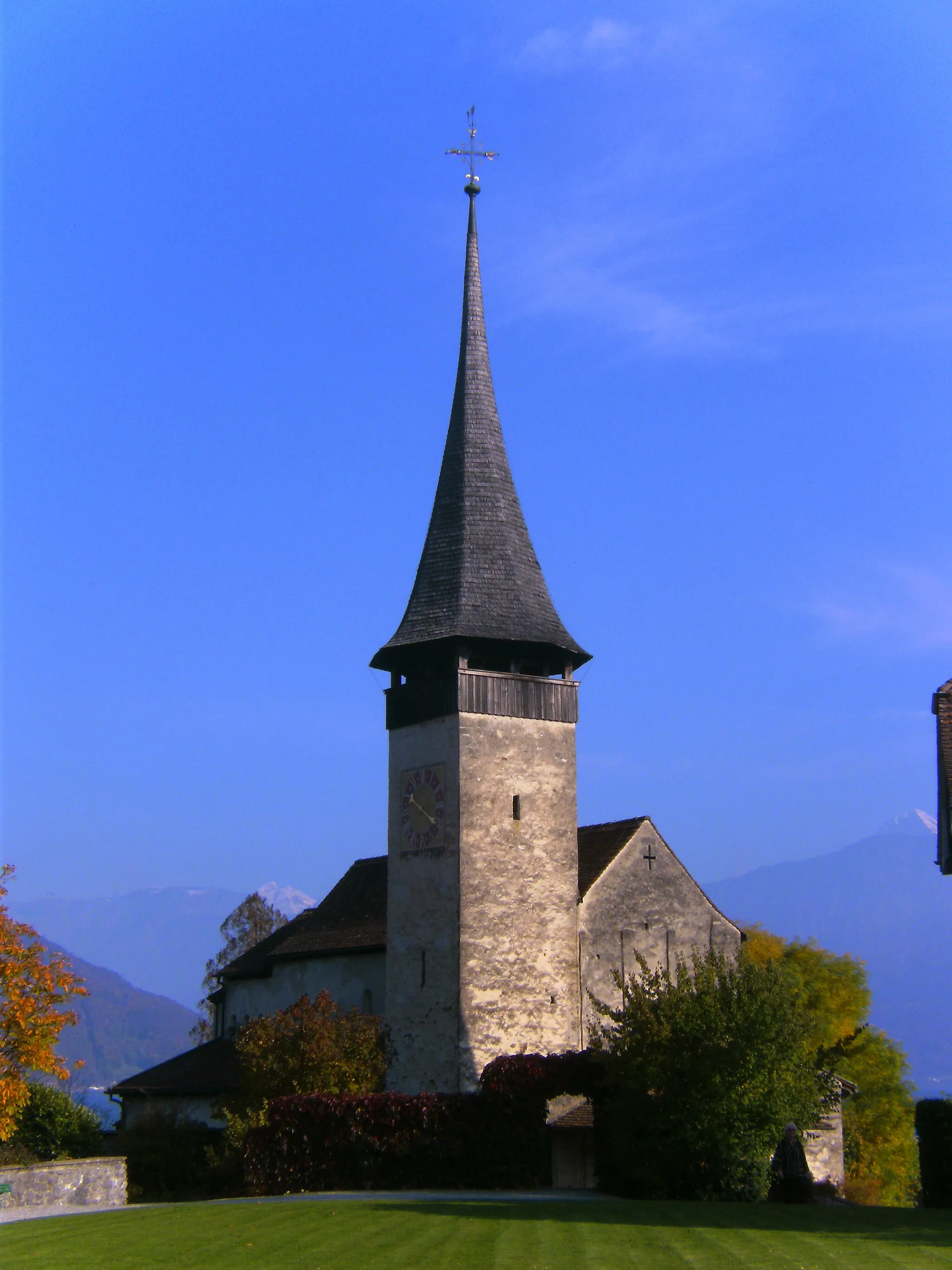 Photo showing: Spiez: Church