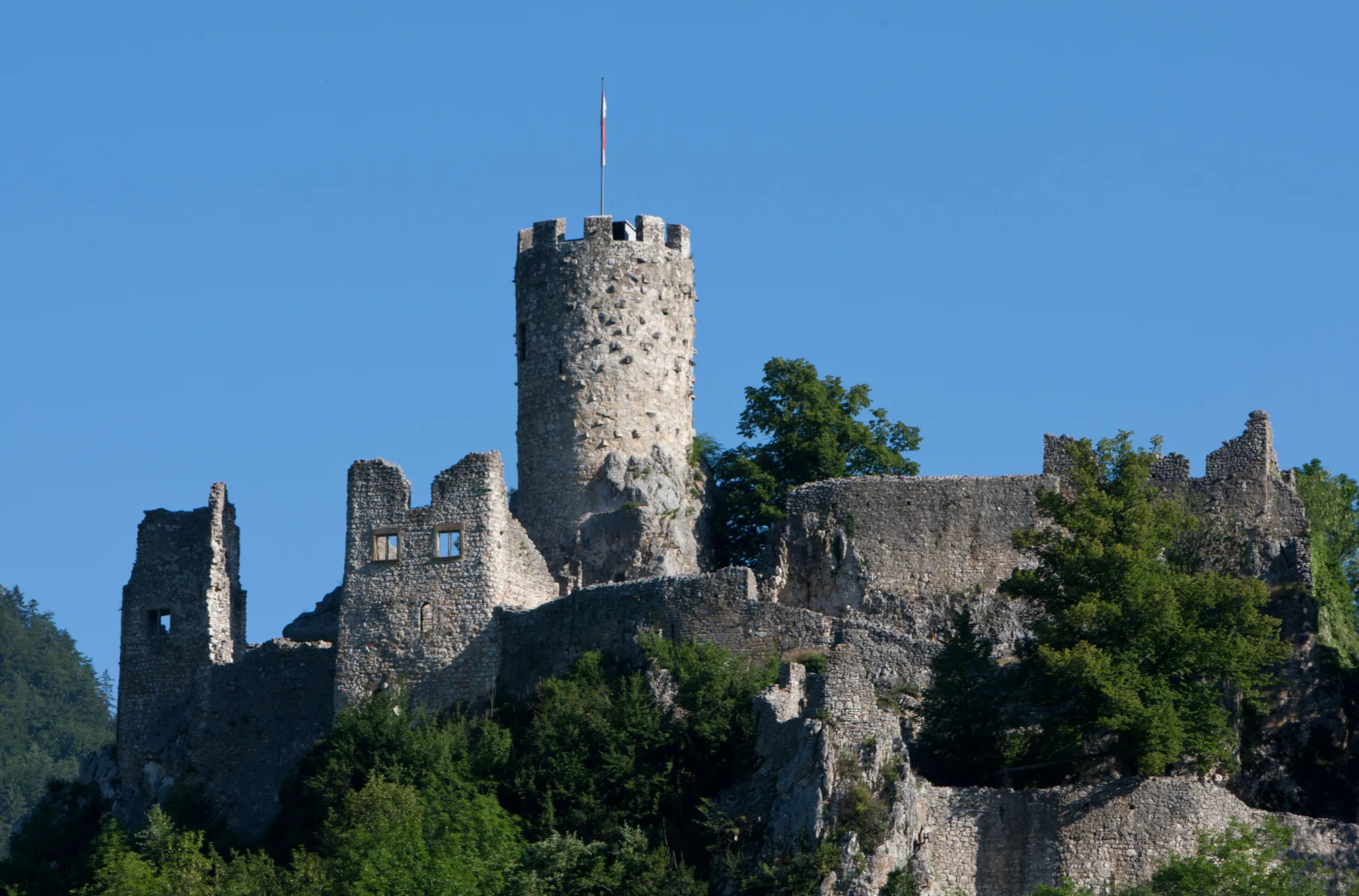 Photo showing: Ruine Neu-Falkenstein ob Balsthal