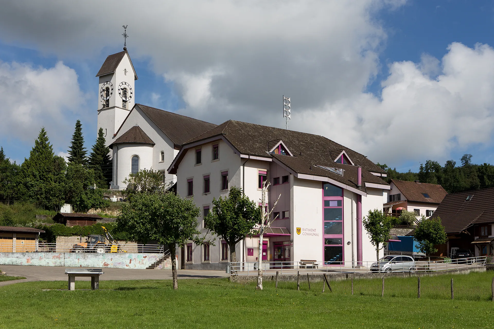 Photo showing: Ecole de CourtemaÎche (JU)