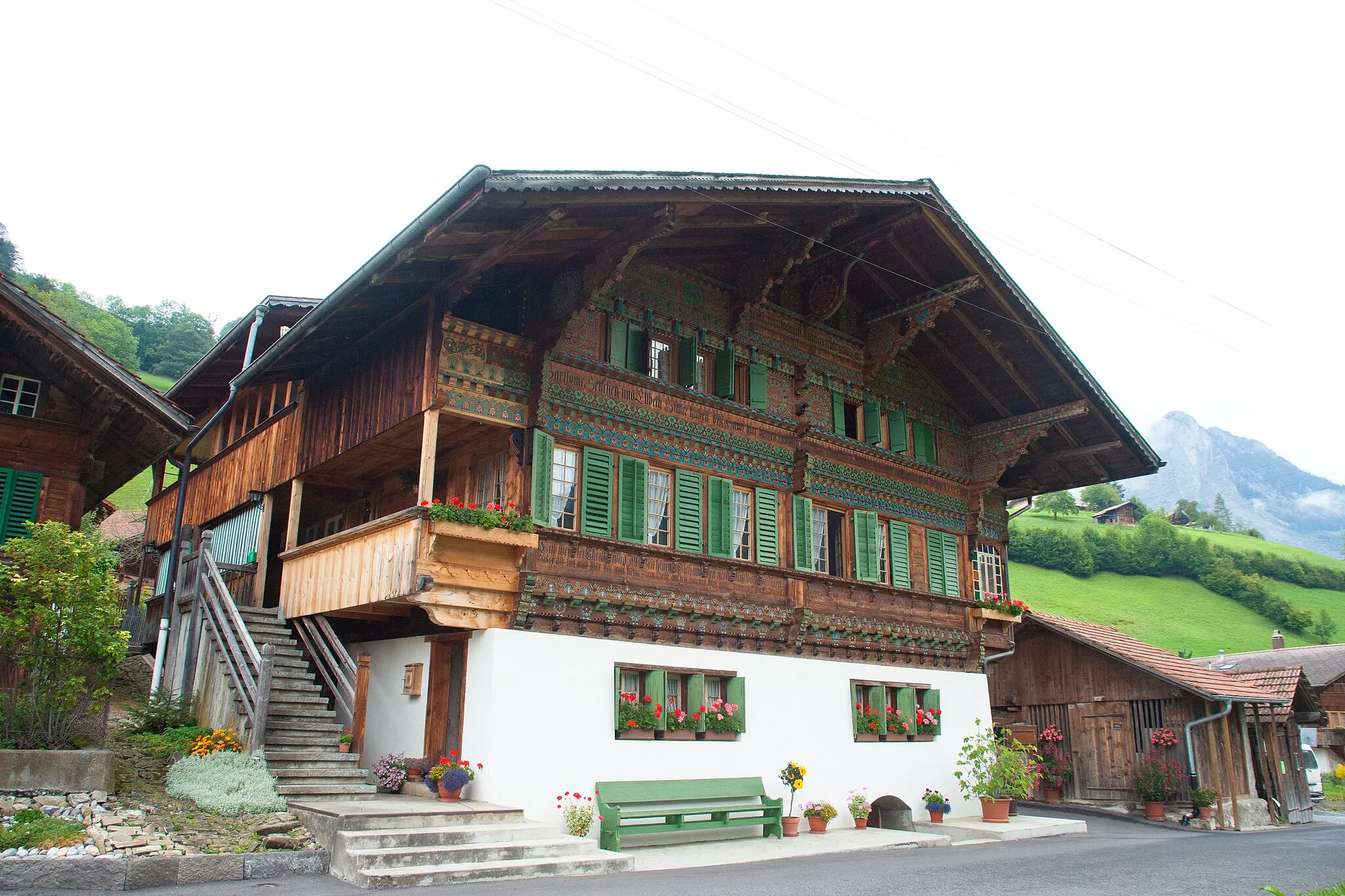 Photo showing: Bauernhaus, Weissenbach 543