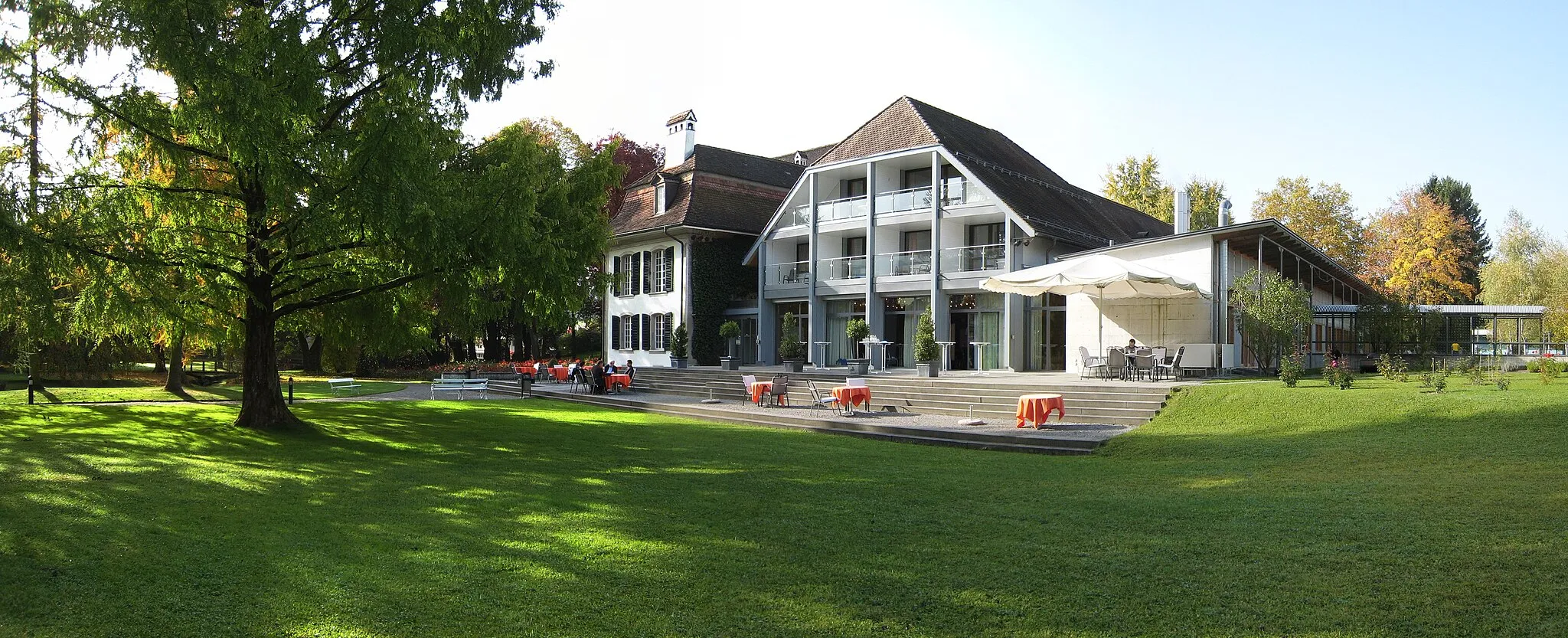 Photo showing: Parkhotel Schloss Hünigen, Konolfingen, Switzerland.