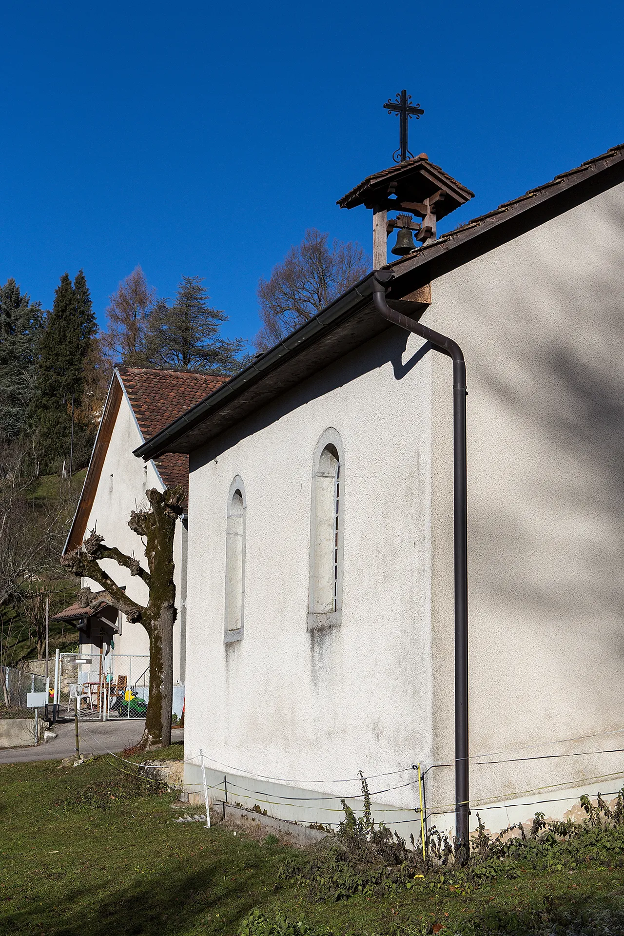 Photo showing: Kapelle in Pleujouse (JU)