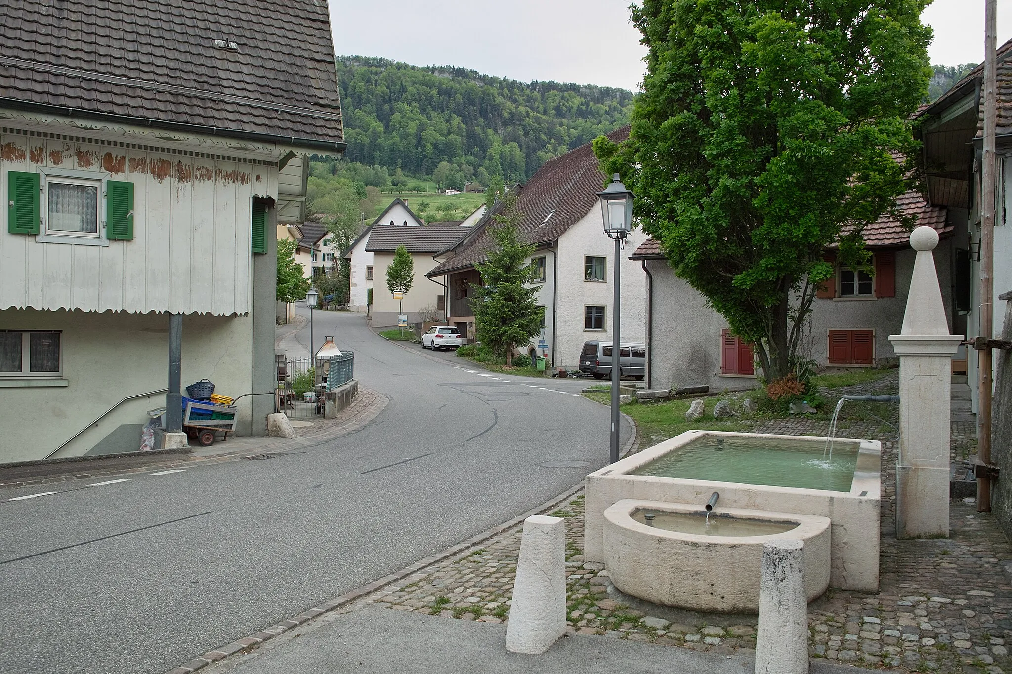 Photo showing: Village of Bärschwil, canton of Solothurn, Switzerland.