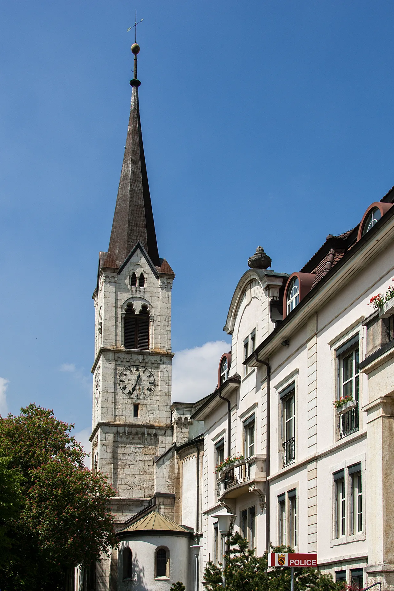 Photo showing: Kirche von Moutier