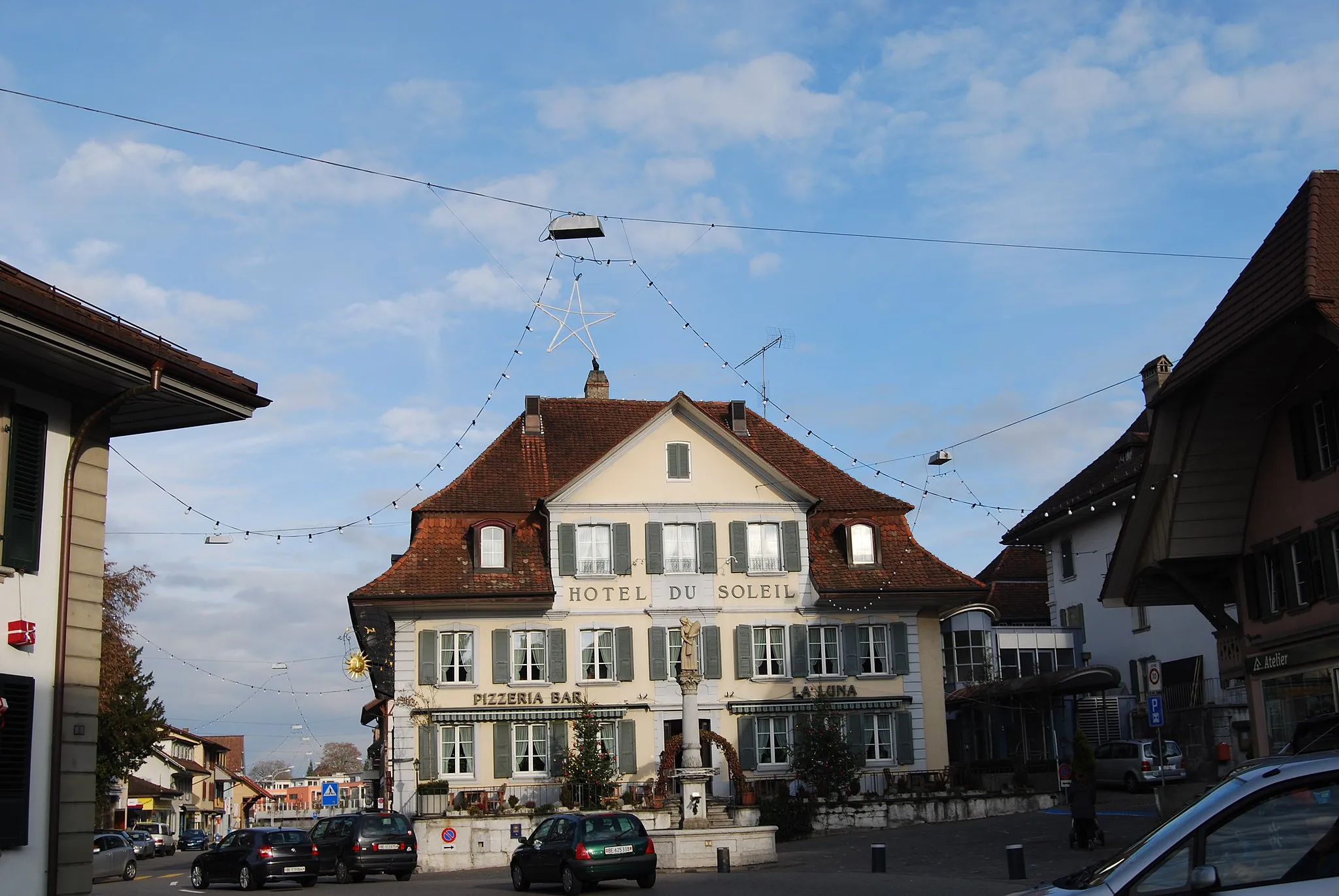 Photo showing: Hotel du Soleil, Herzogenbuchsee, canton of Bern, Switzerland