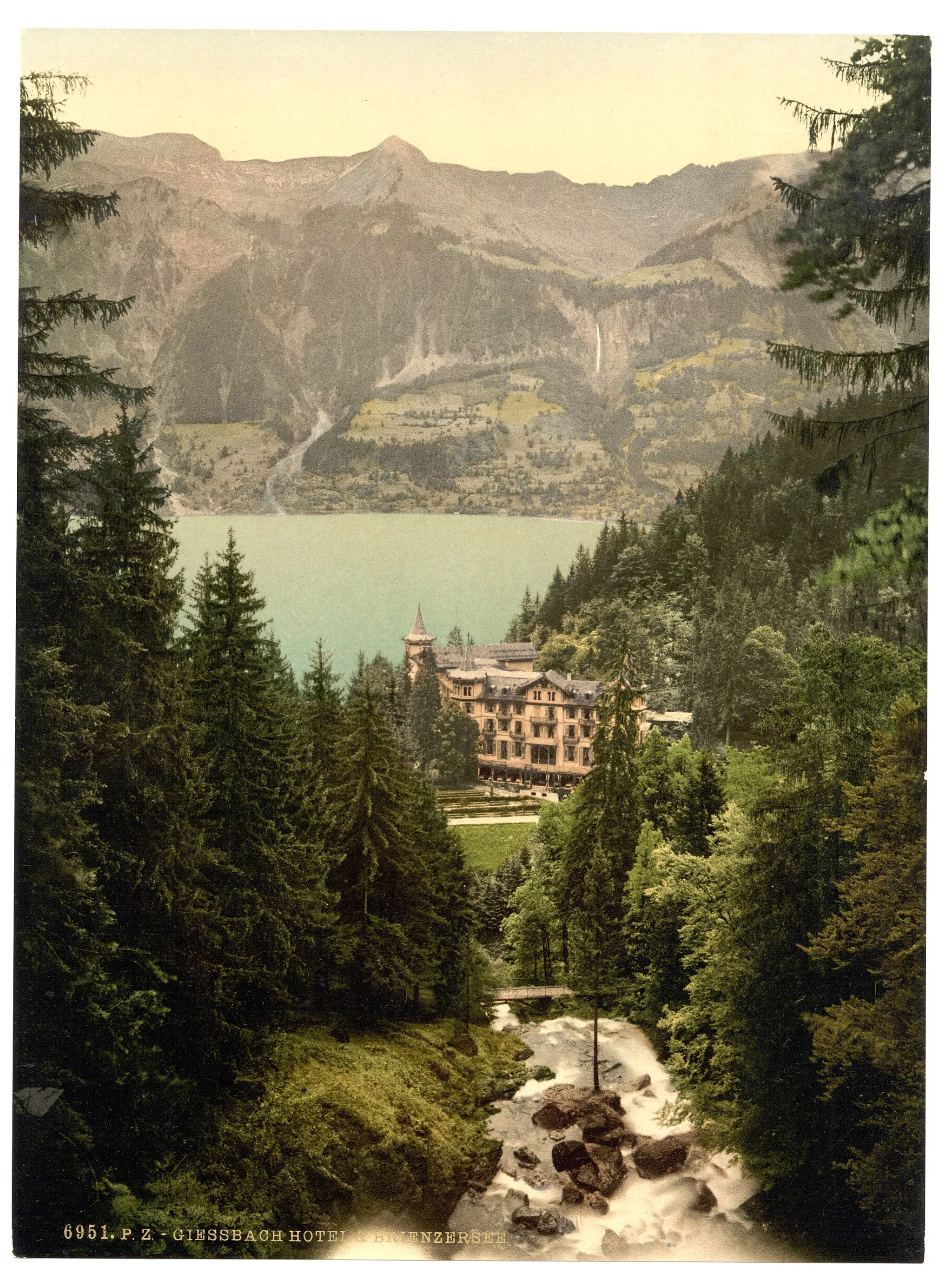 Photo showing: Print no. "6951".; Title from the Detroit Publishing Co., Catalogue J-foreign section, Detroit, Mich. : Detroit Publishing Company, 1905.; Forms part of: Views of Switzerland in the Photochrom print collection.