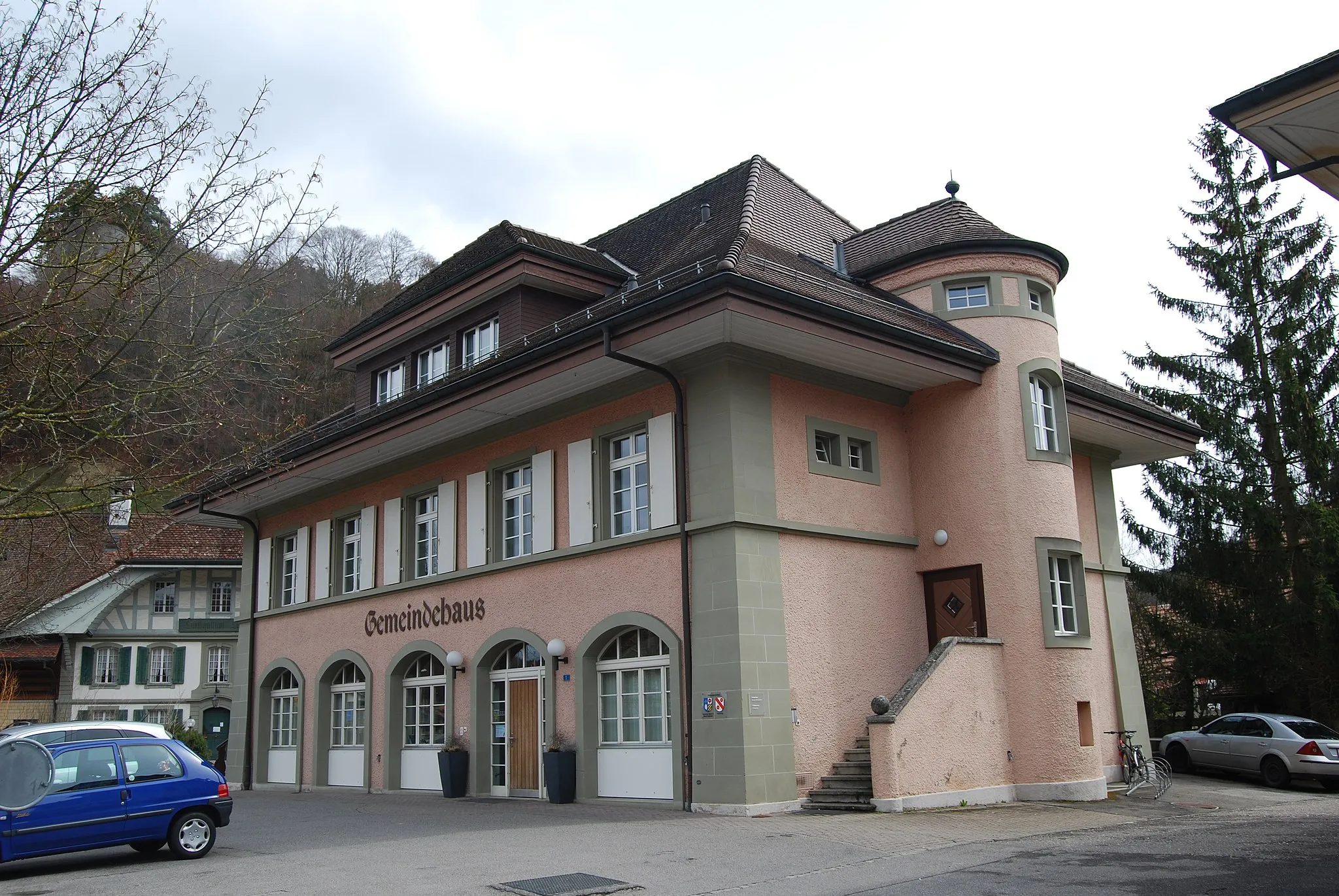 Photo showing: Municipal administration of Krauchthal, canton of Bern, Switzerland