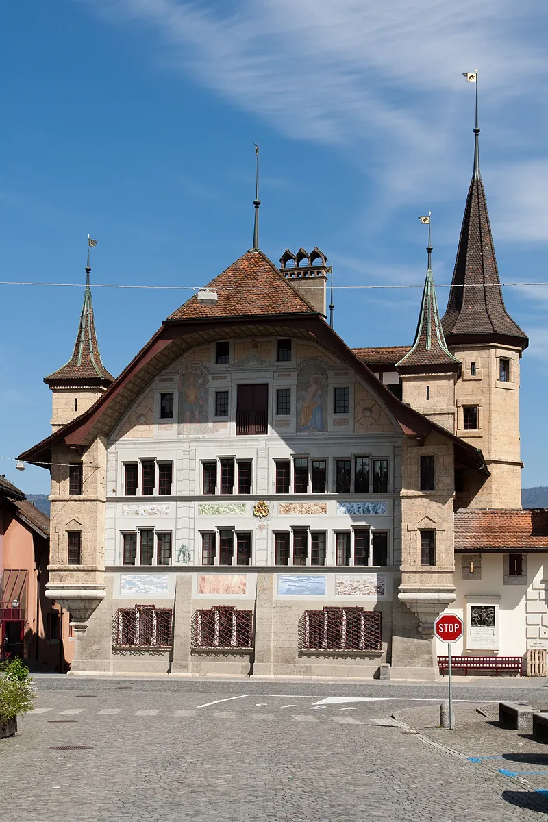 Photo showing: Schloss in Büren an der Aare