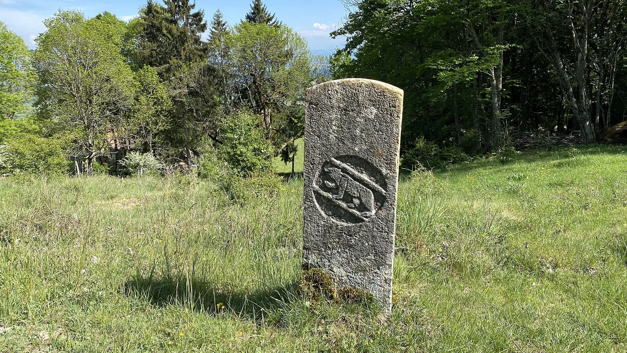 Photo showing: Borne frontière Neuchâtel-Bern BE019 - Bern