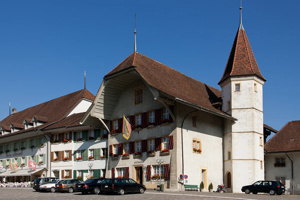 Photo showing: Schloss Aarberg in Aarberg (BE)