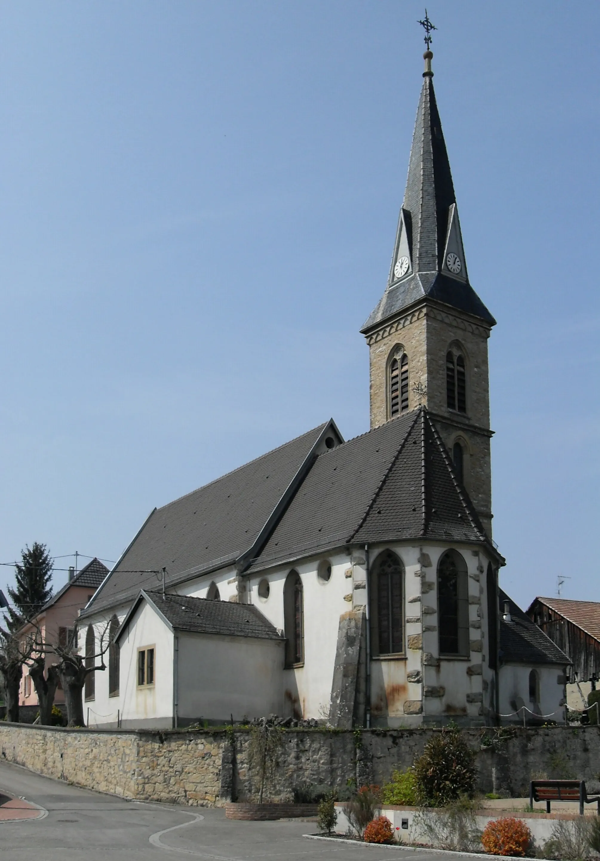 Photo showing: L'église Saint-Michel de Magstatt-le-Bas