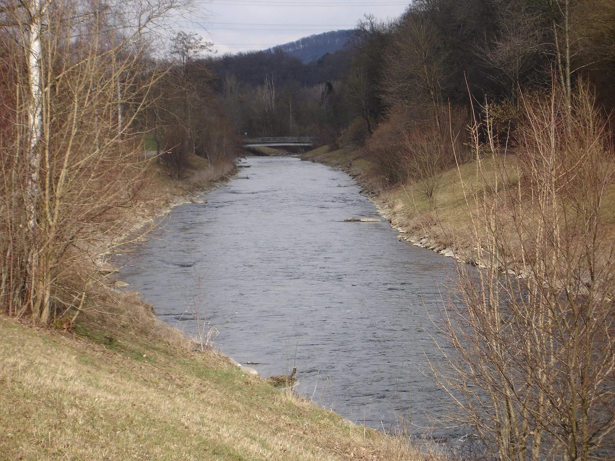 Photo showing: River Glatt in Hochfelden, Switzerland