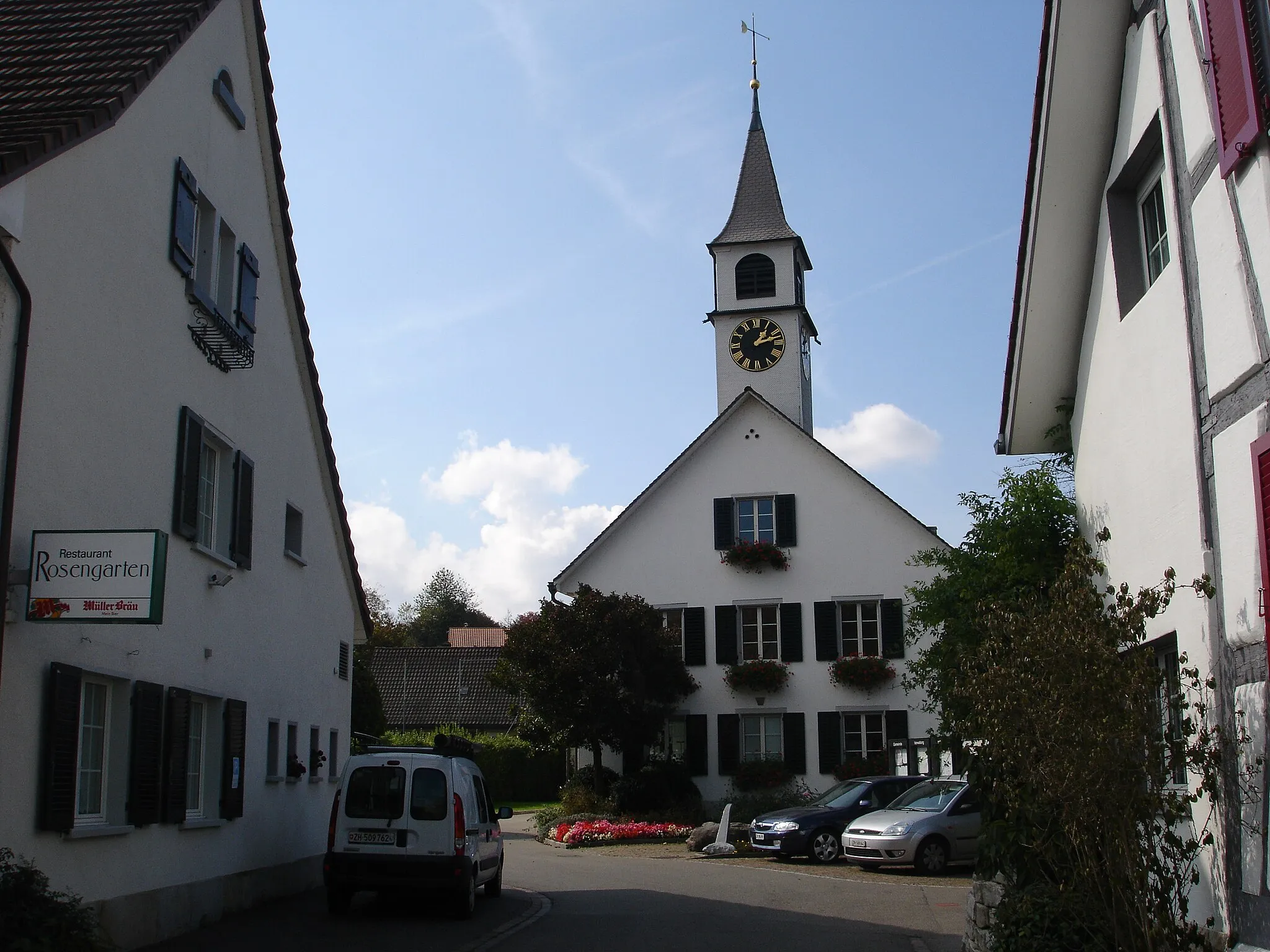 Photo showing: Town hall of Hochfelden ZH, Switzerland