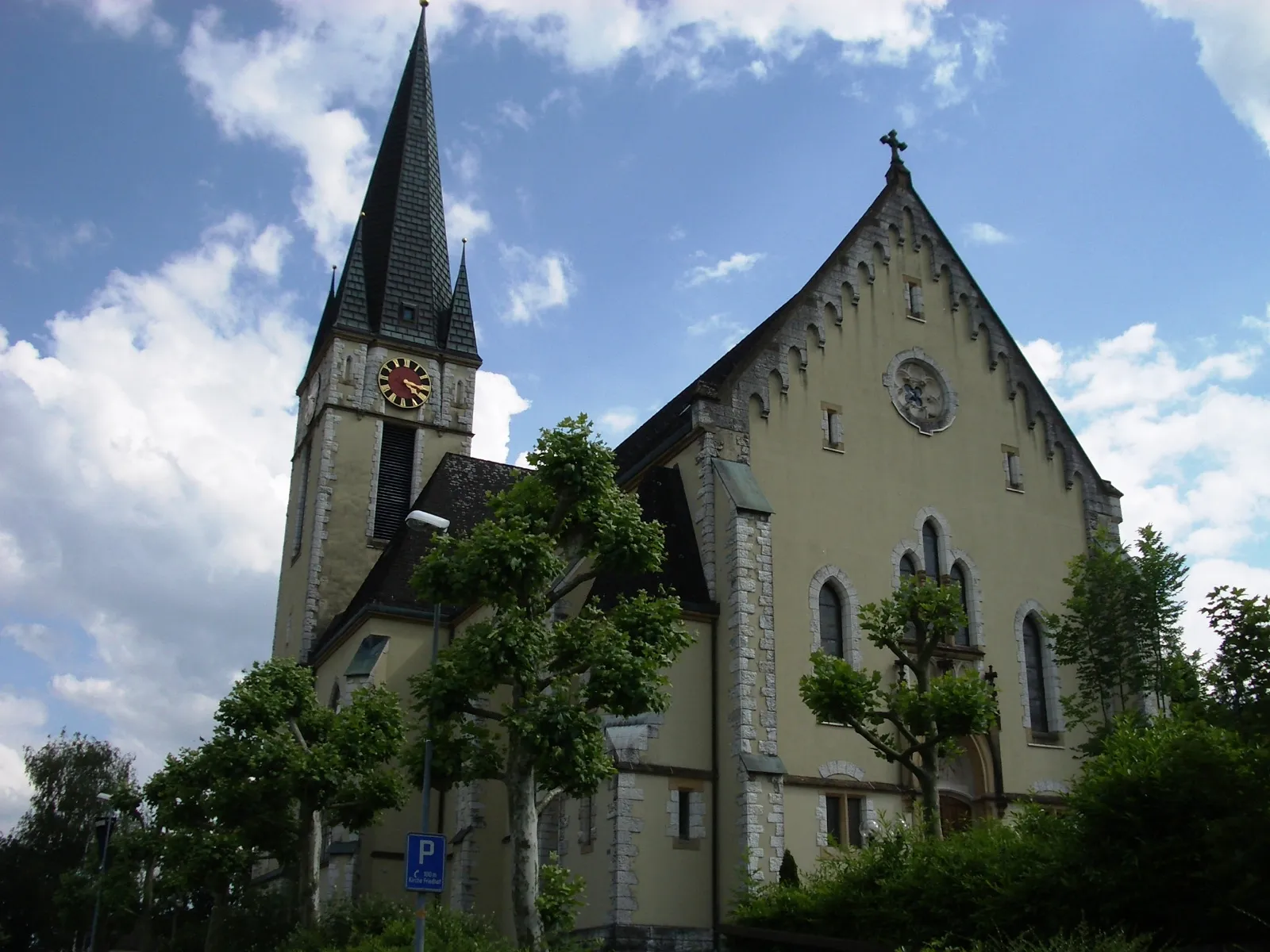 Photo showing: Church in Spreitenbach AG, Switzerland