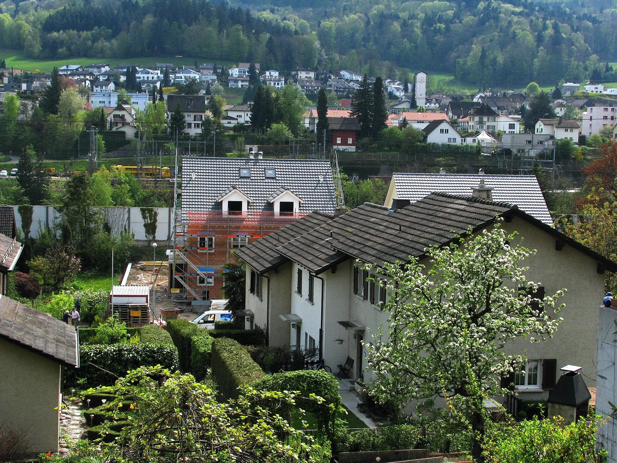 Photo showing: Killwangen as seen from Würenlos