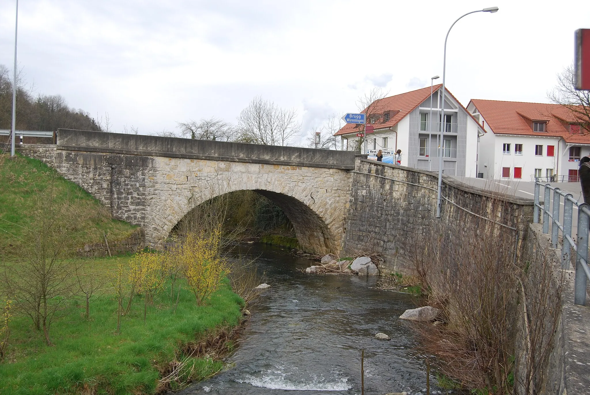 Photo showing: River Surb in Tegerfelden, canton of Aargau, Switzerland