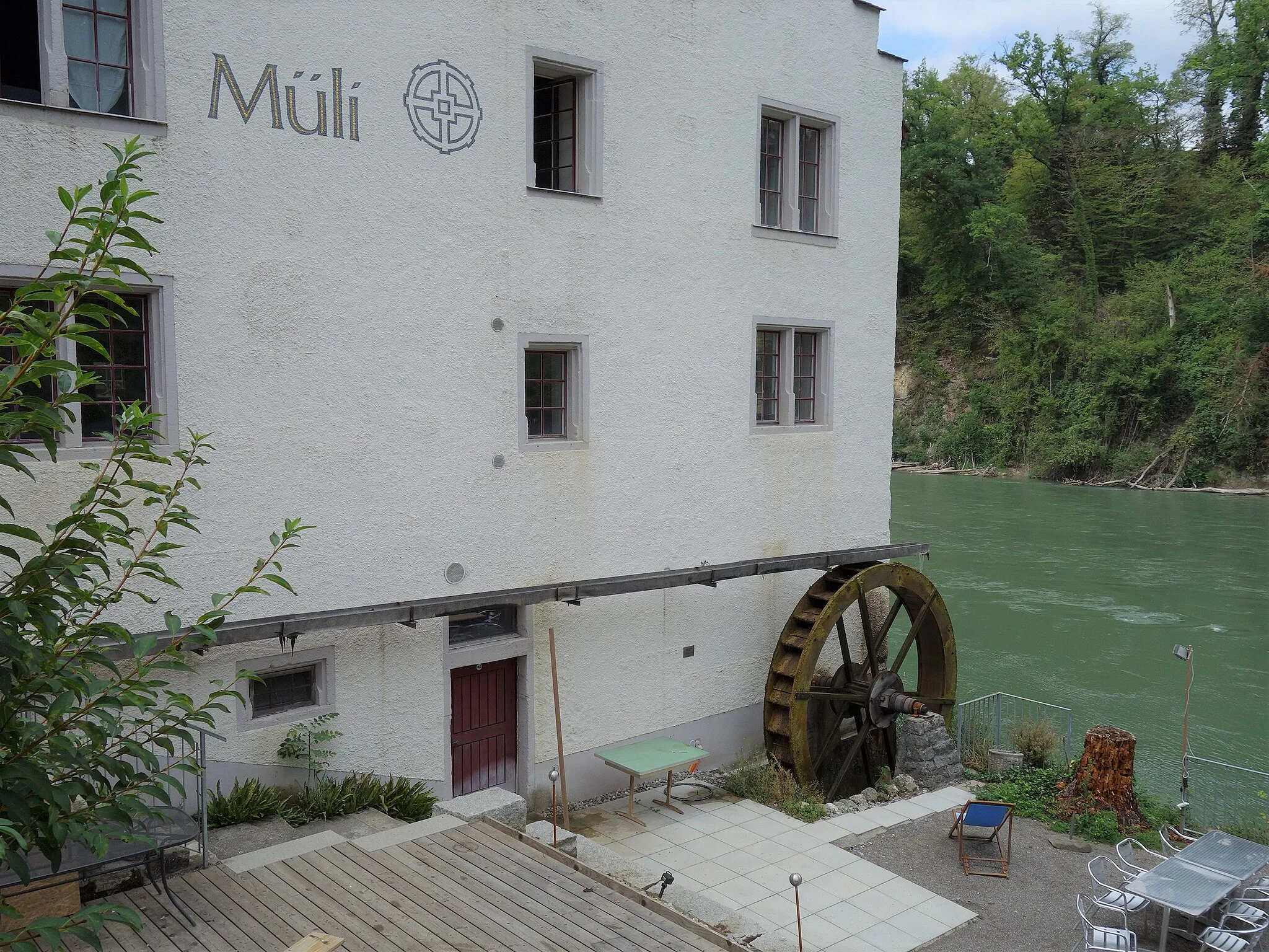 Photo showing: Ehemalige Mühle, Mülligen AG, Schweiz