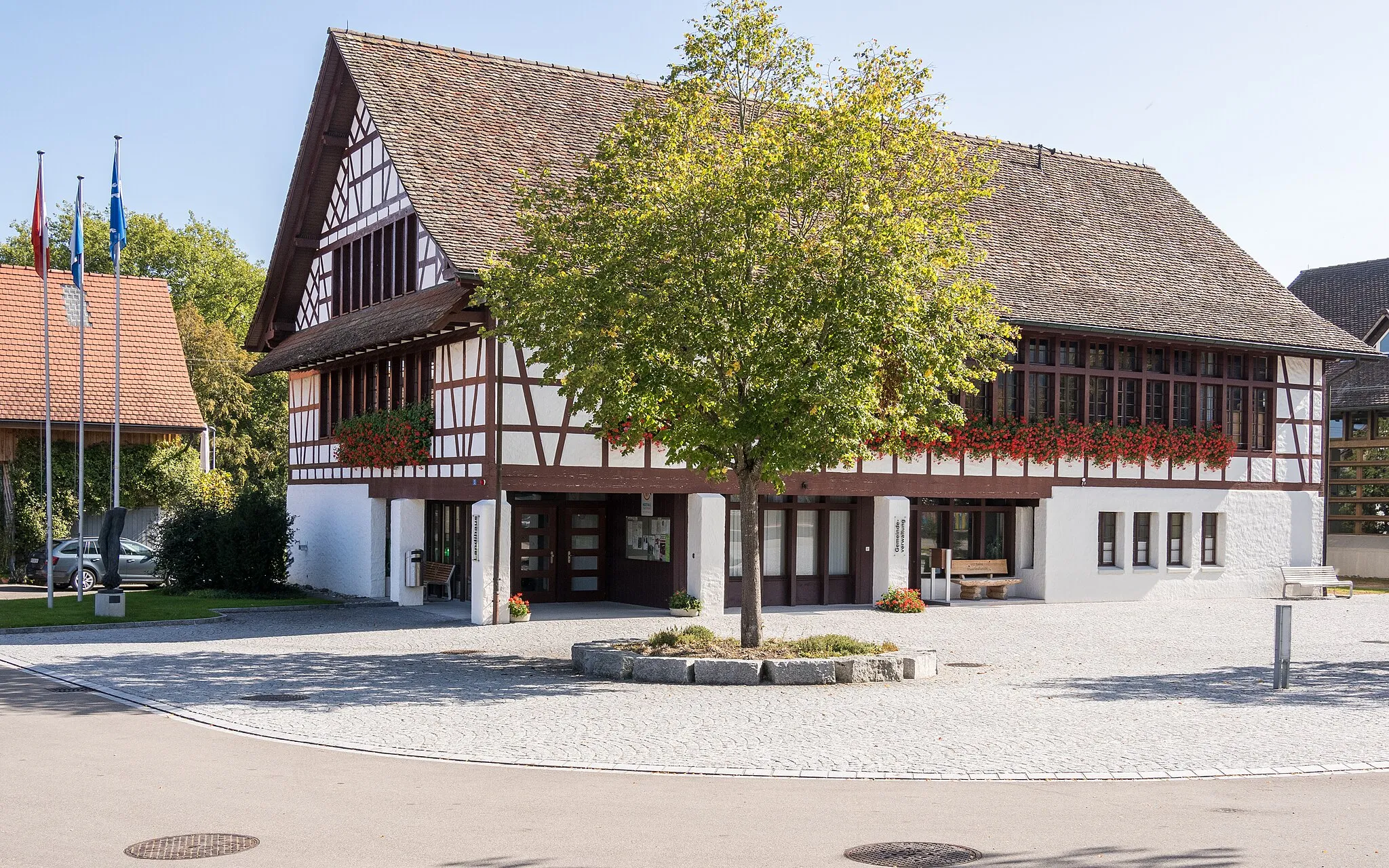 Photo showing: Landihaus, Sitz der Gemeindeverwaltung in Berg am Irchel ZH
