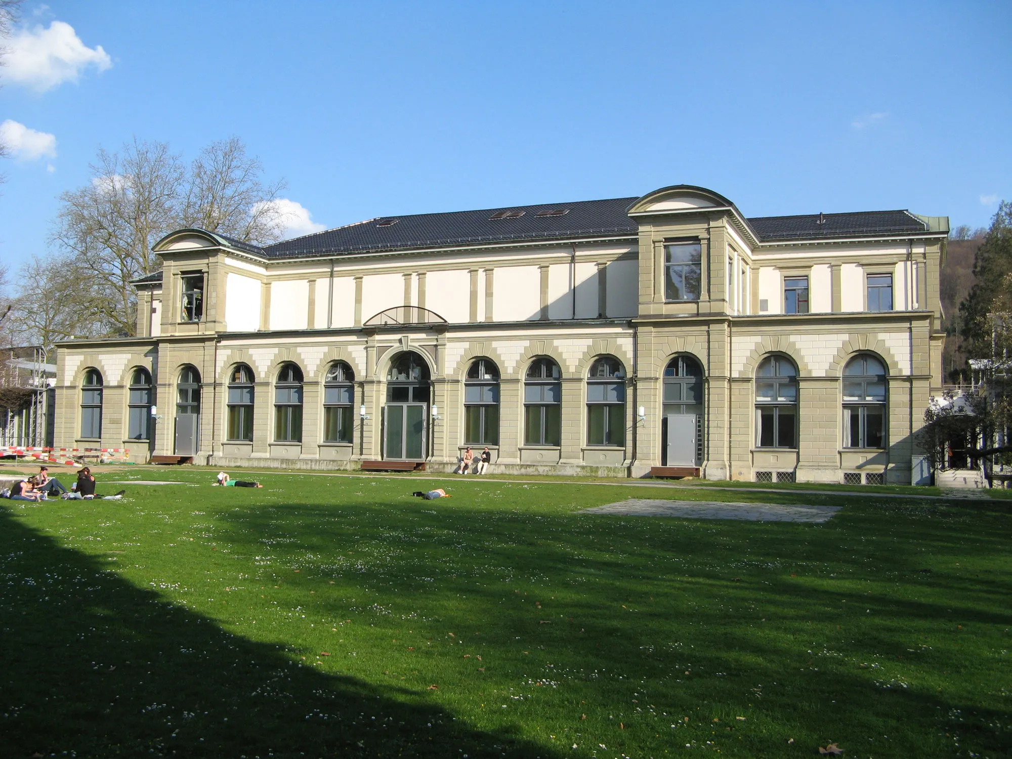 Photo showing: Rückseite des Kursaals (Grand Casino) in Baden