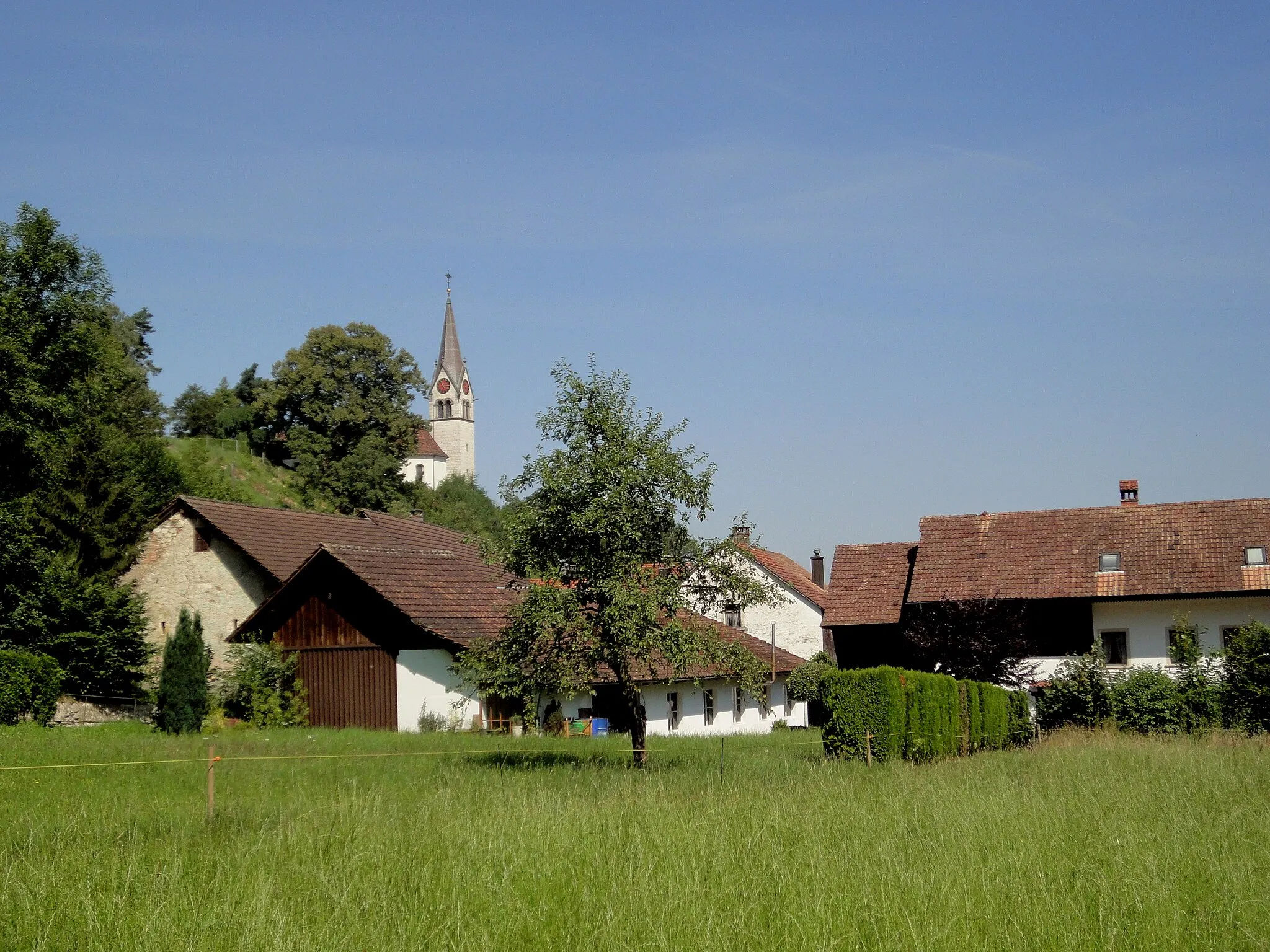 Photo showing: Blick von der Mühlewiese