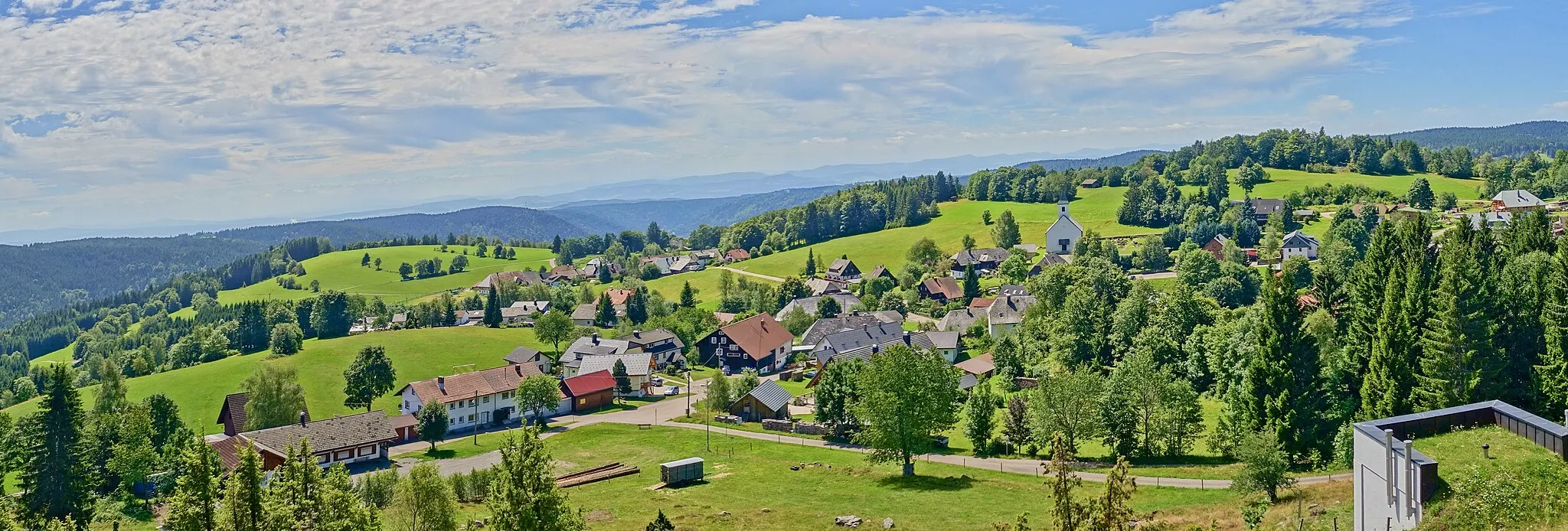 Photo showing: Der Dachsberger Ortsteil Urberg, Panorama
