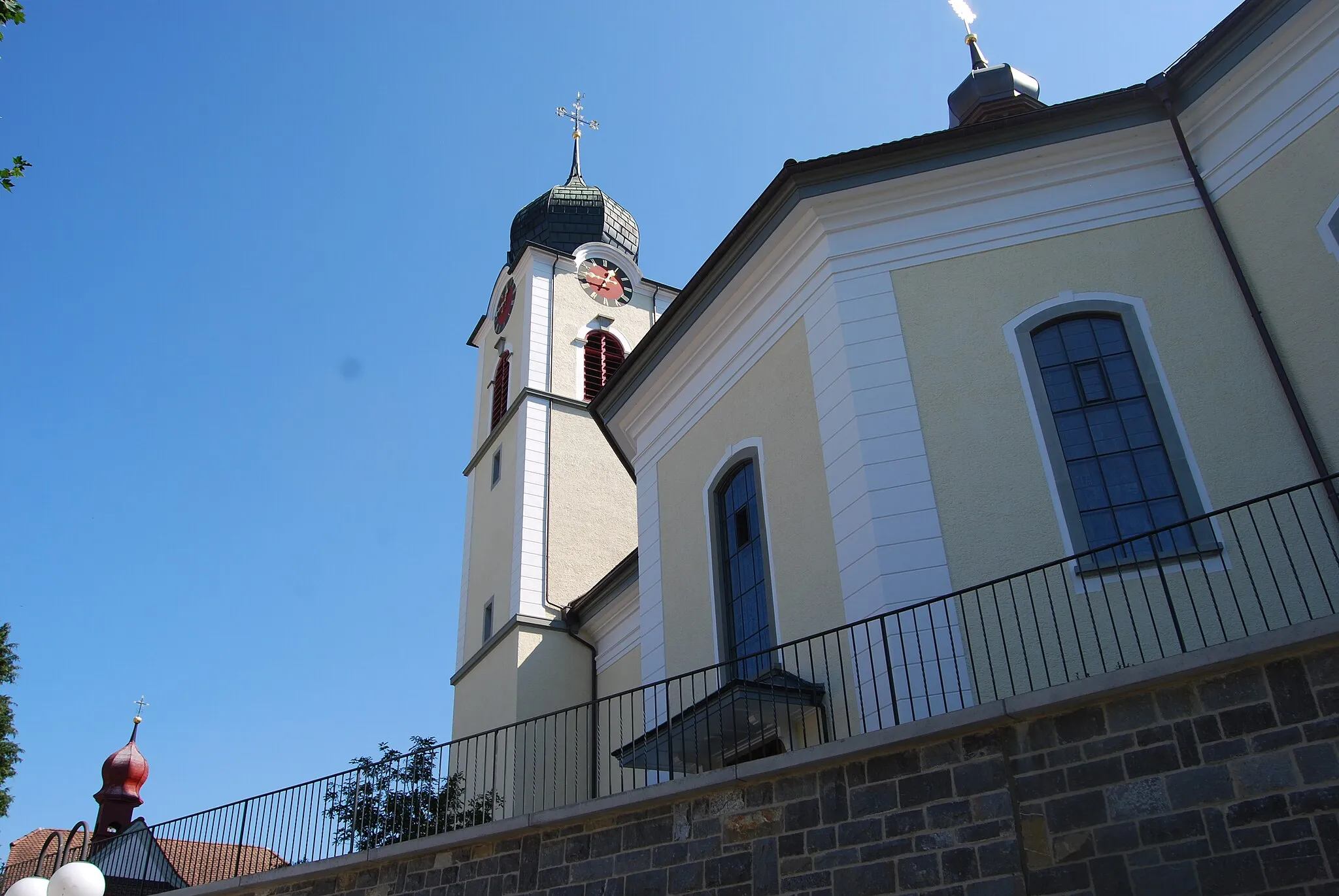 Photo showing: Church of Ebikon, canton of Lucerne, Switzerland