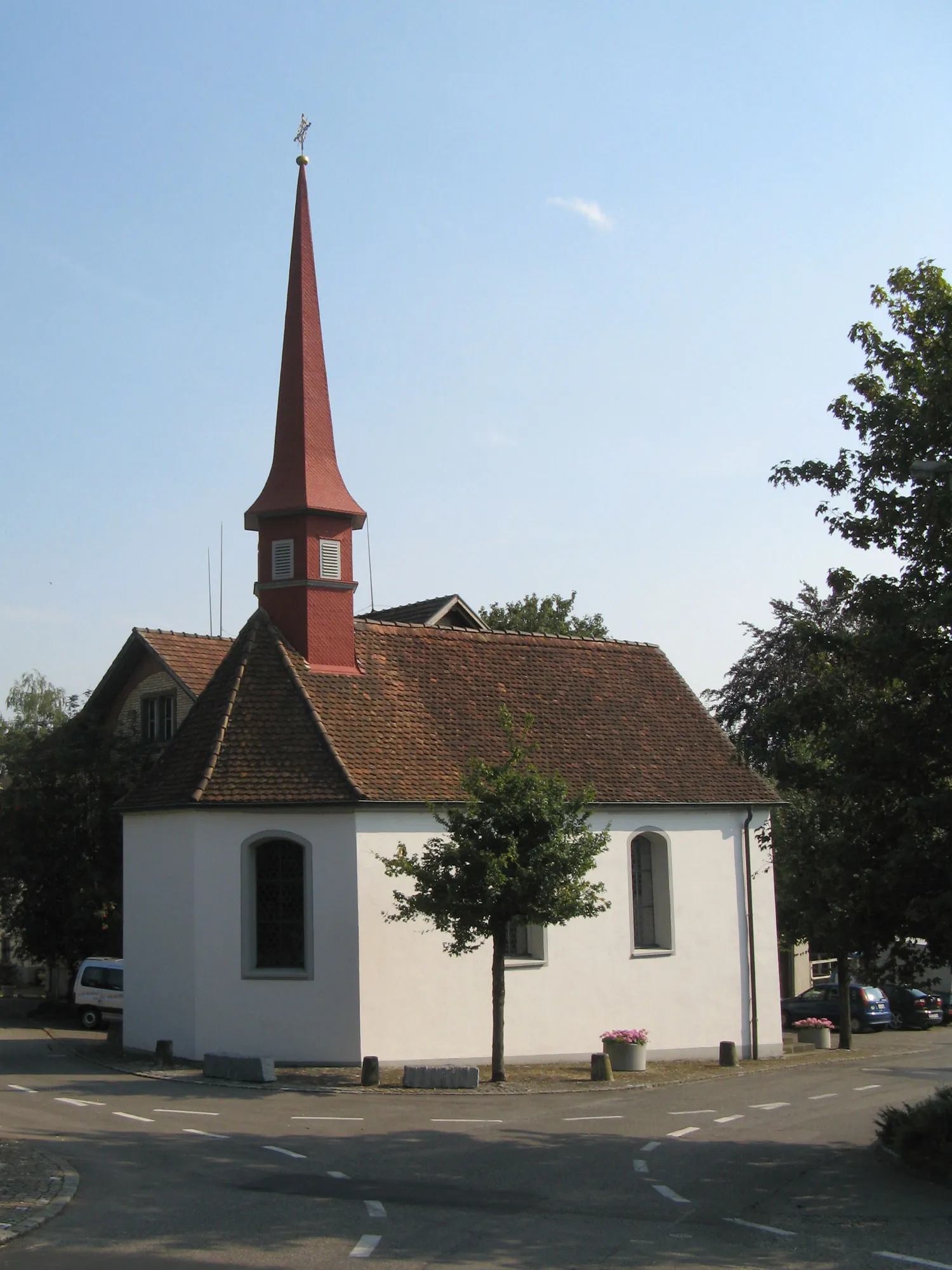 Photo showing: Franz-Xaver-Kapelle Anglikon, Wohlen