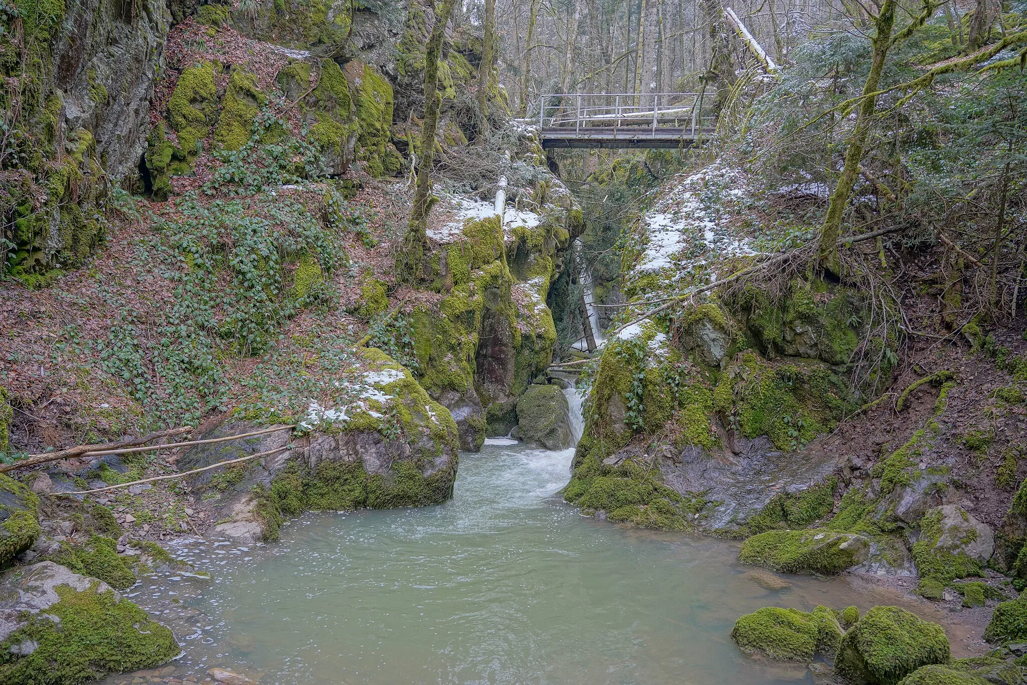 Photo showing: Haselbach Wasserfall