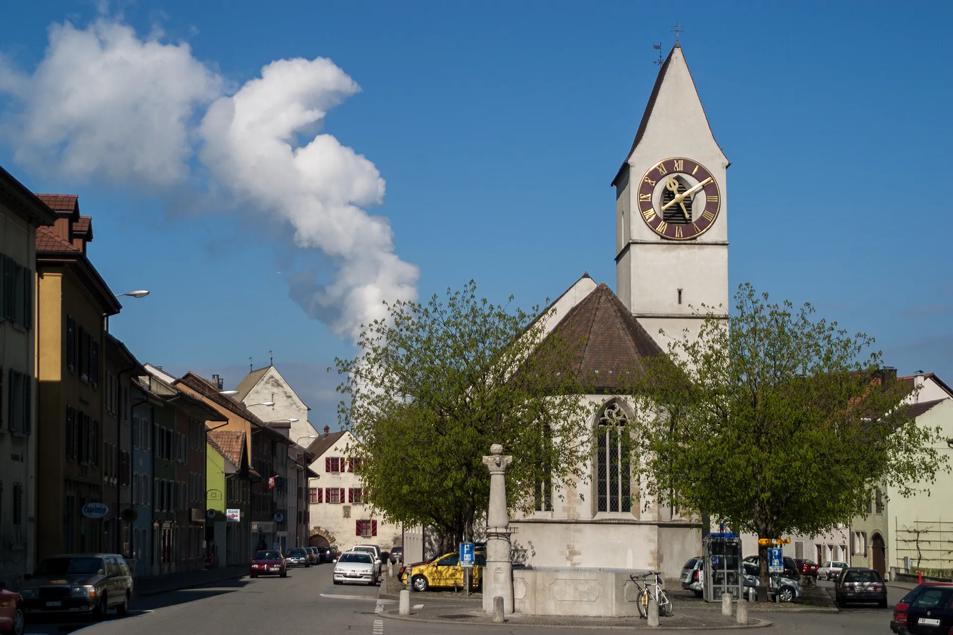 Photo showing: Dorfzentrum von Klingnau (AG)