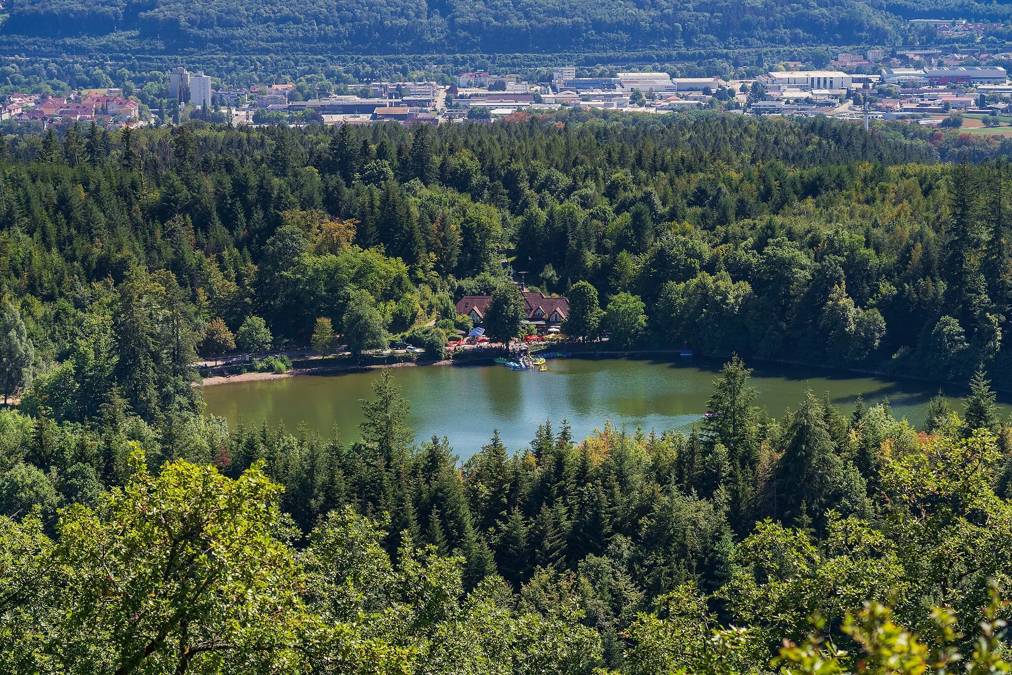 Photo showing: Der Bergsee vom Röthekopf