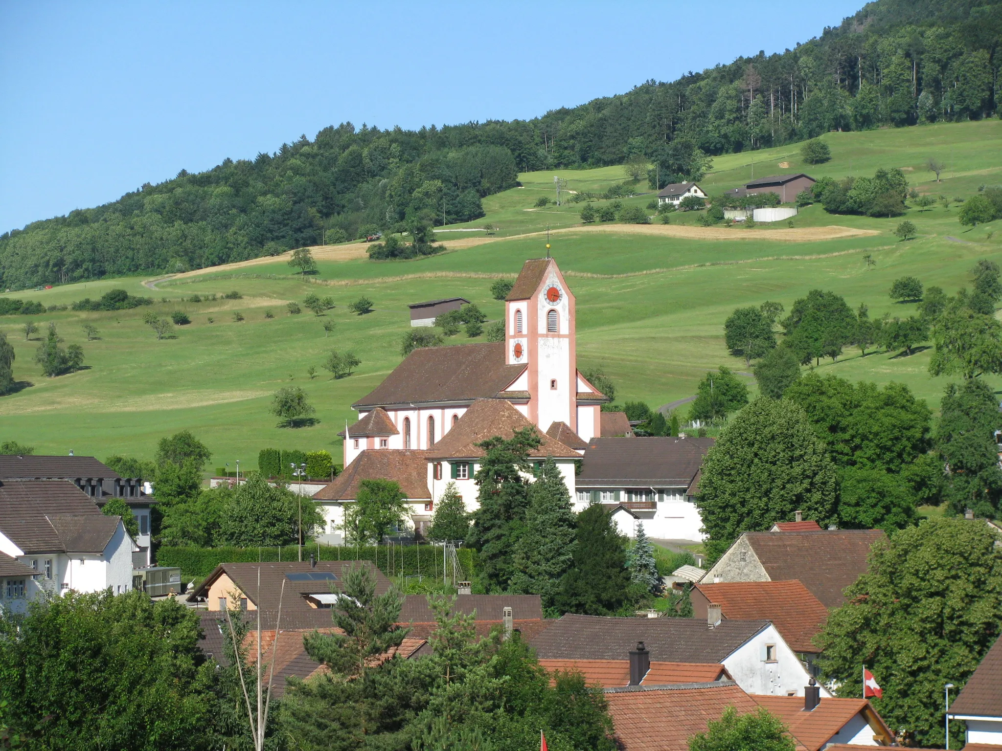 Photo showing: Roman Catholic church St. Michael in Wegenstetten